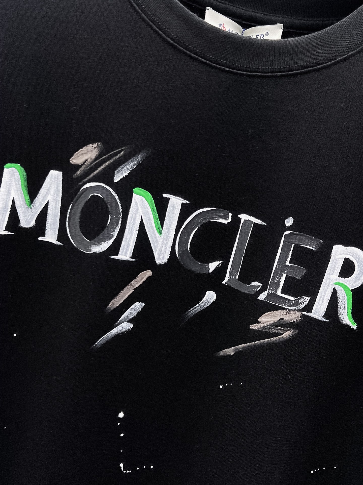 Moncler Basic Clothing Cotton Black S-m-l-xl