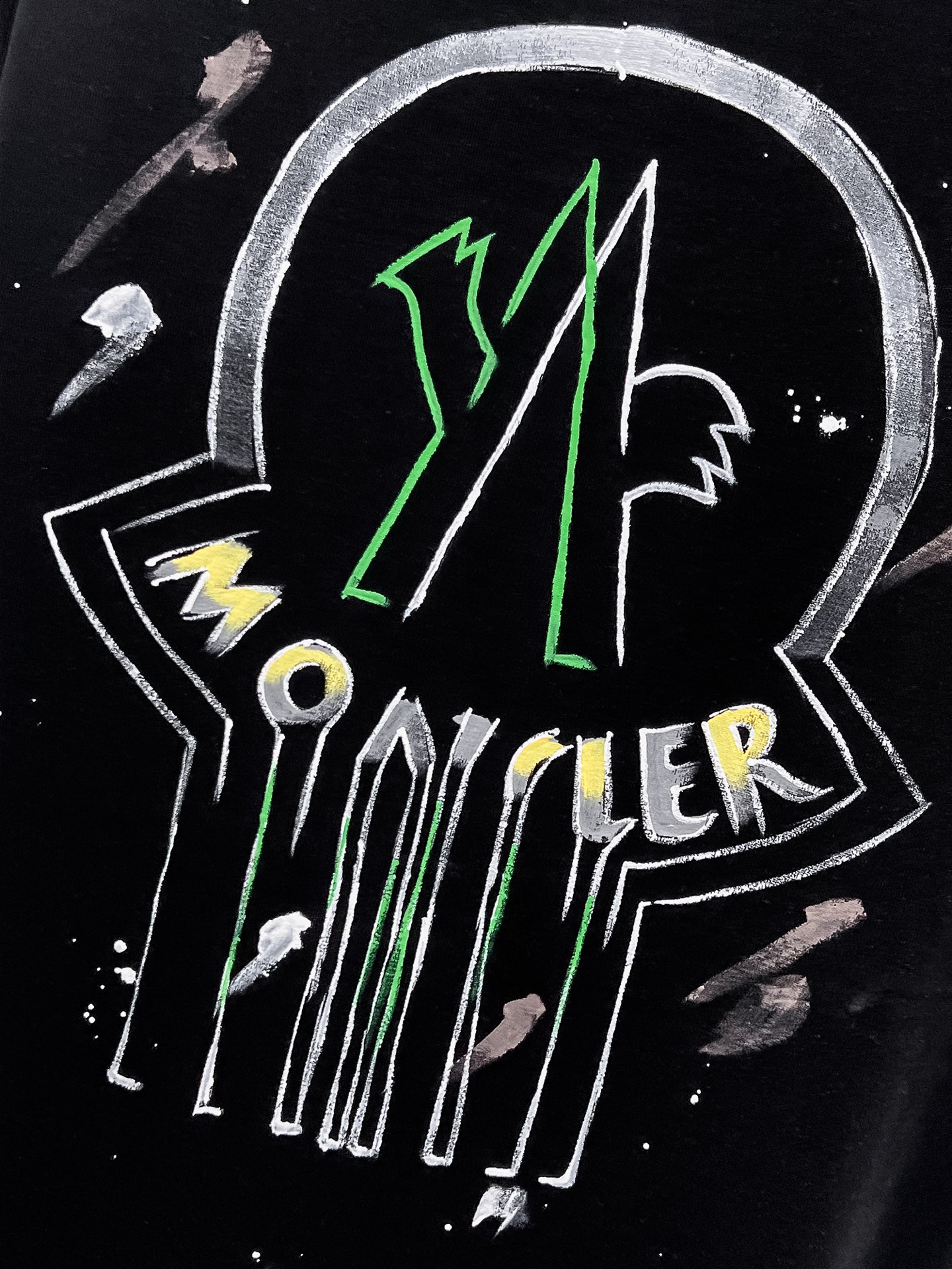 Moncler Basic Clothing Cotton Black S-m-l-xl