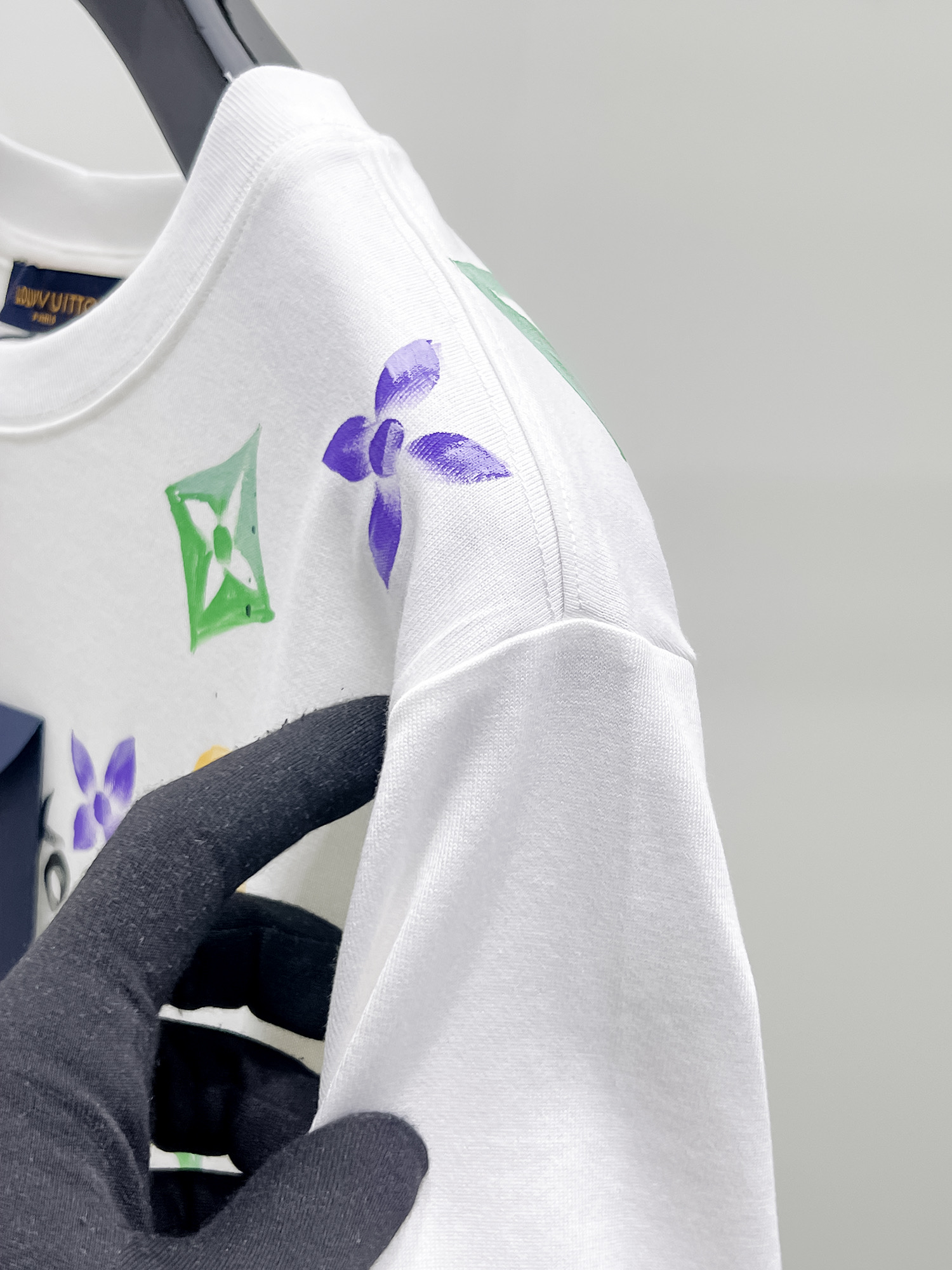 Louis Vuitton Basic Clothing Cotton Black S-m-l-xl