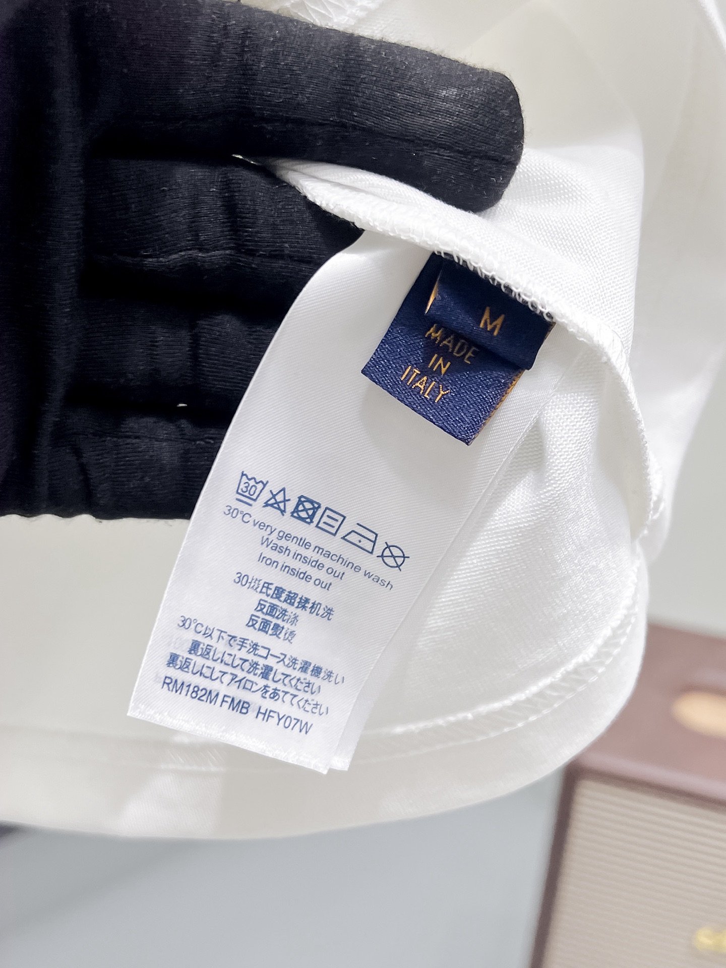 Louis Vuitton Basic Clothing Cotton Black S-m-l-xl