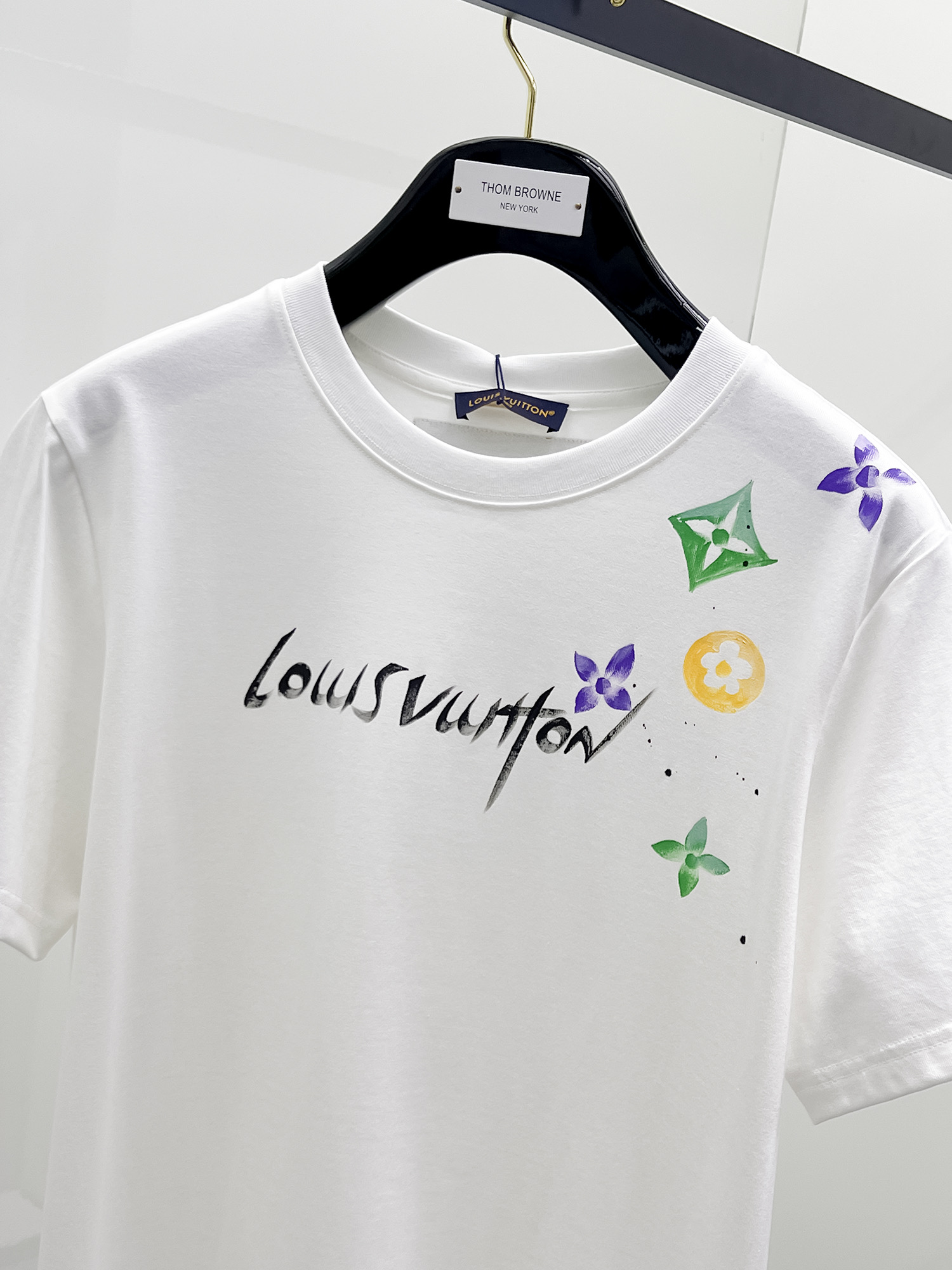 Louis Vuitton Basic Clothing Cotton Black S-m-l-xl