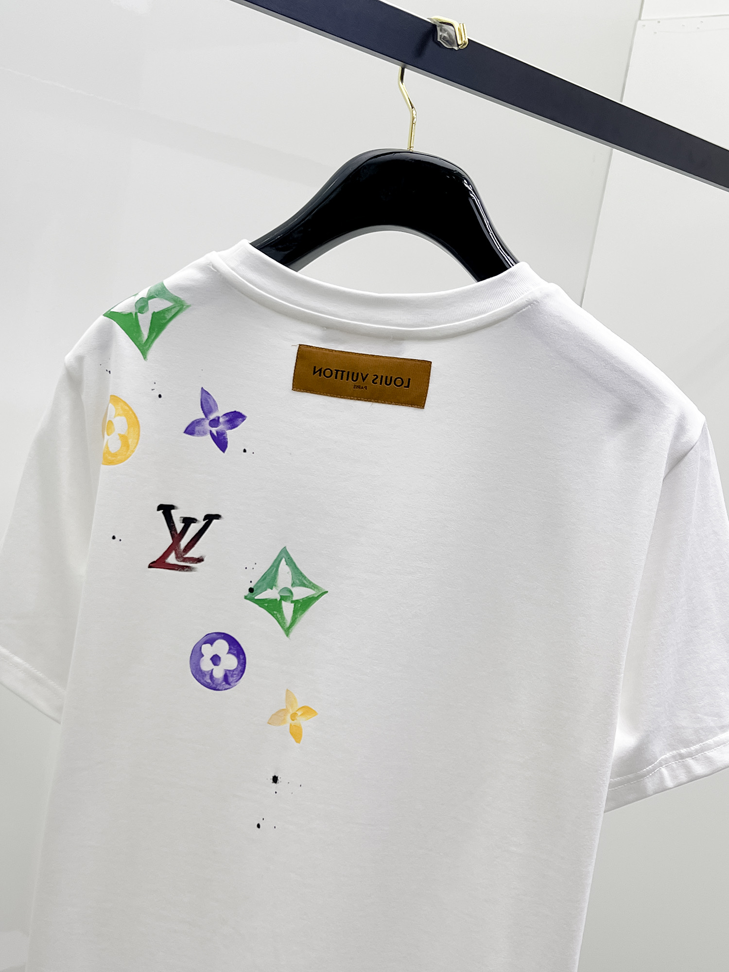 Louis Vuitton Basic Clothing Cotton Black S-m-l-xl