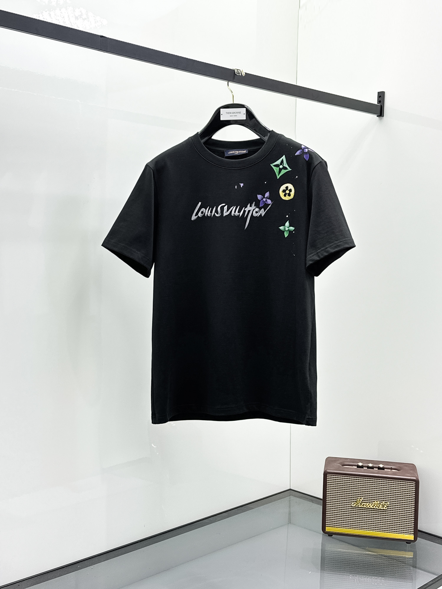 Louis Vuitton Basic Clothing Cotton Black S-m-l-xl