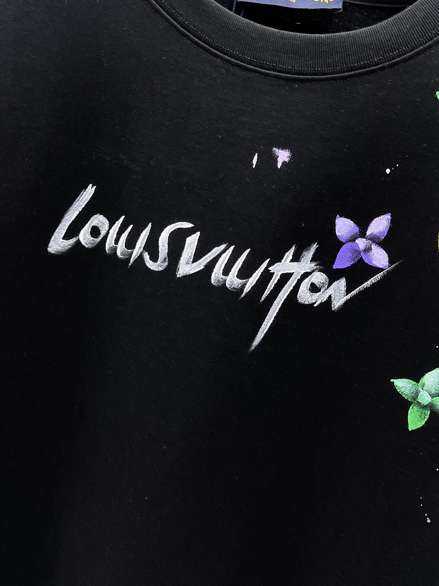 Louis Vuitton Basic Clothing Cotton Black S-m-l-xl