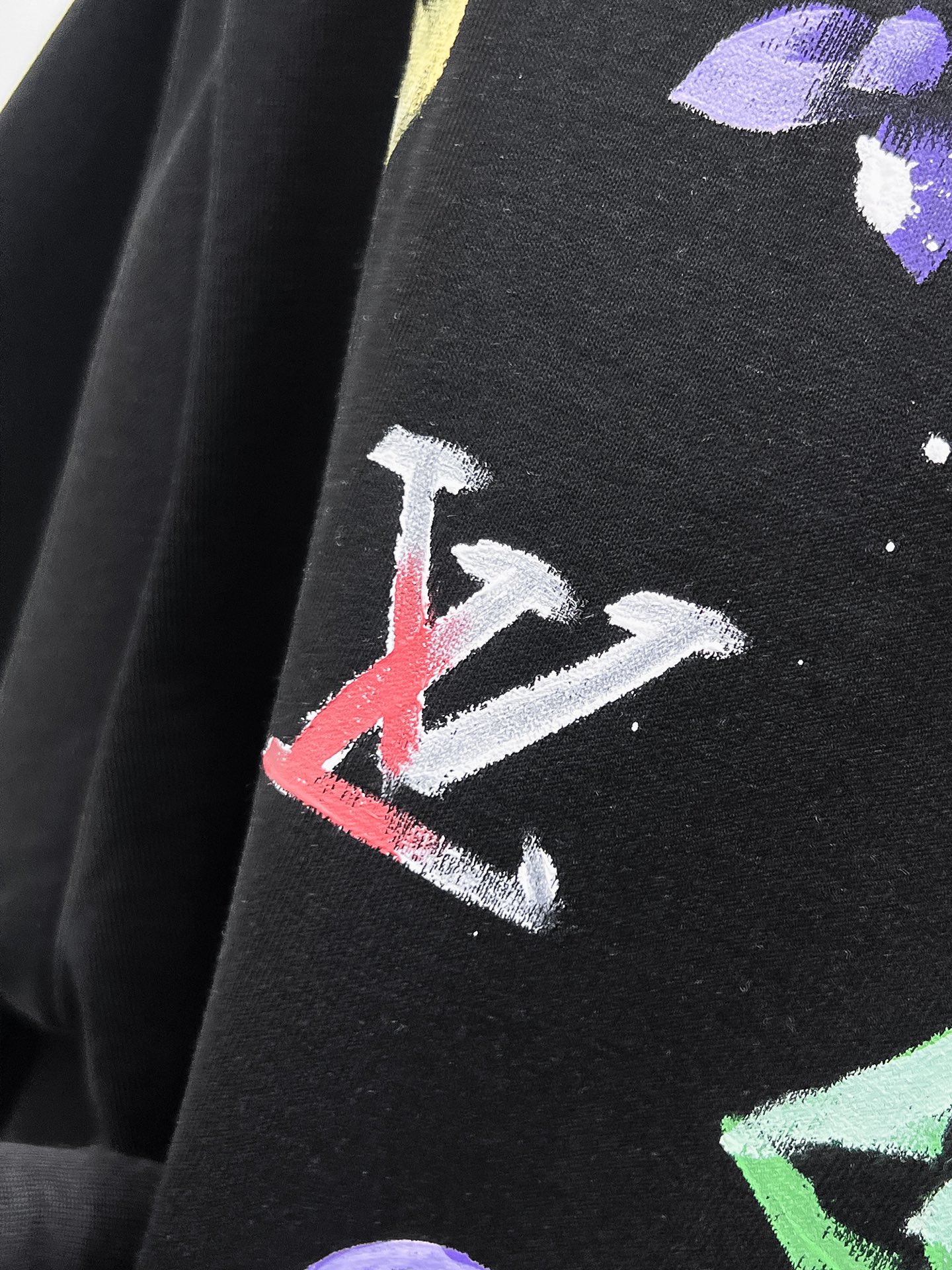 Louis Vuitton Basic Clothing Cotton Black S-m-l-xl