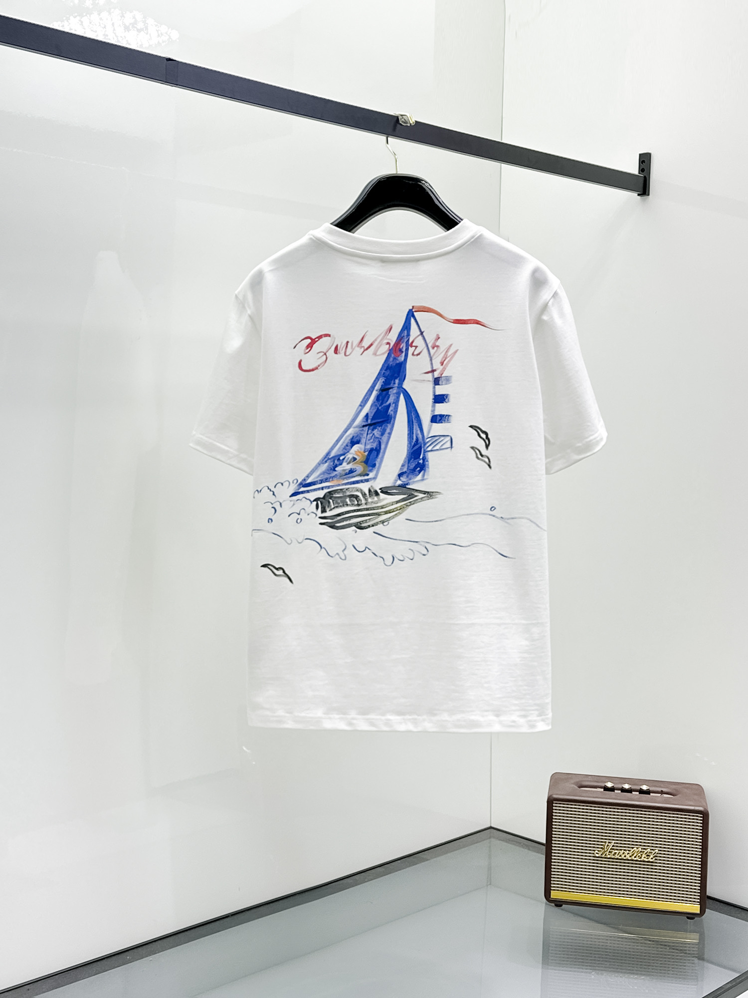 Burberry Basic Clothing Cotton Black S-m-l-xl