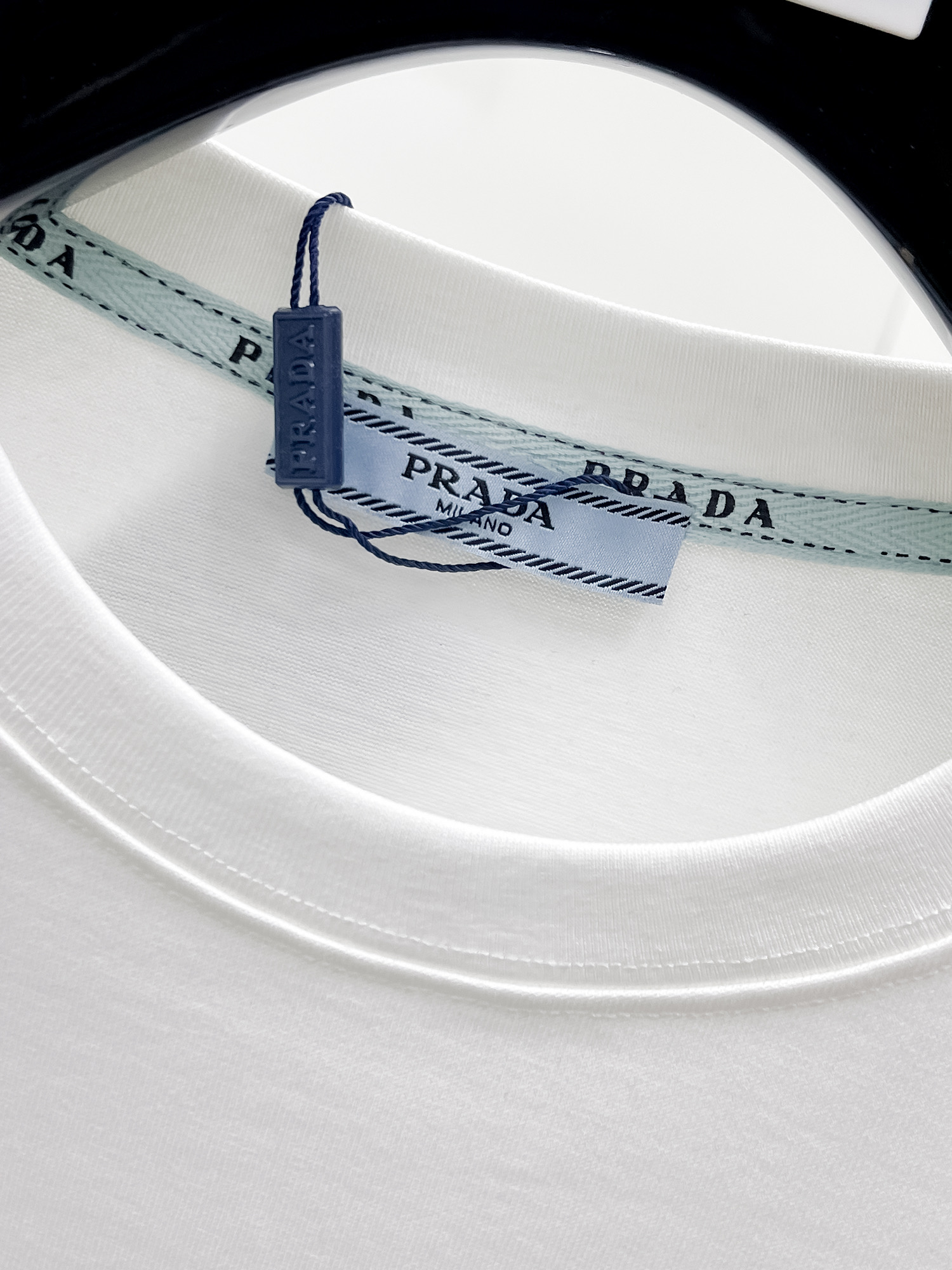 Prada Basic Clothing Cotton Black S-m-l-xl