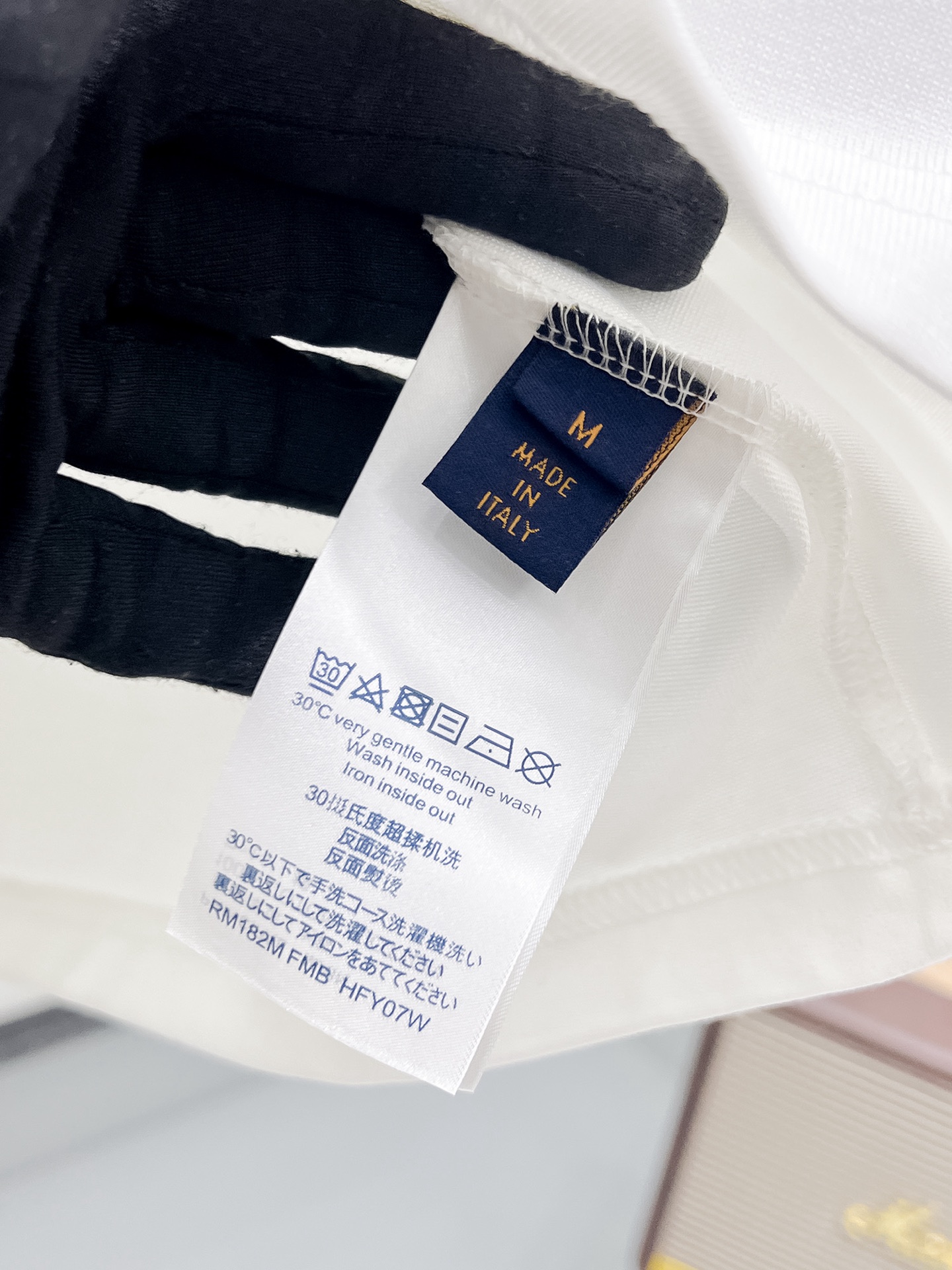 Louis Vuitton Basic Clothing Cotton Black S-m-l-xl