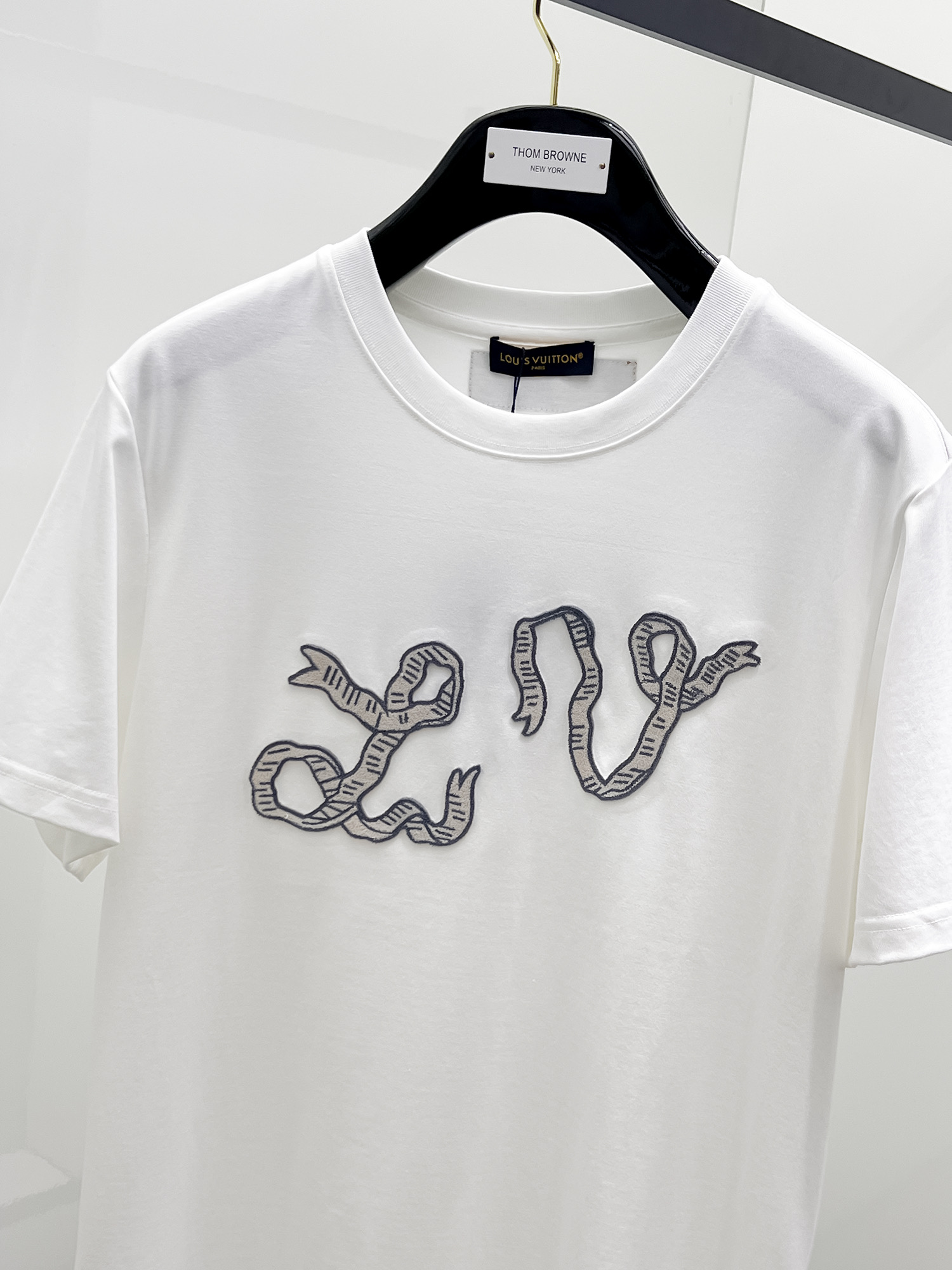 Louis Vuitton Basic Clothing Cotton Black S-m-l-xl