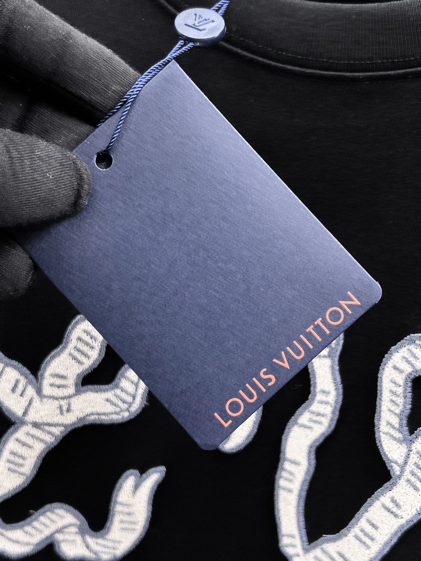 Louis Vuitton Basic Clothing Cotton Black S-m-l-xl