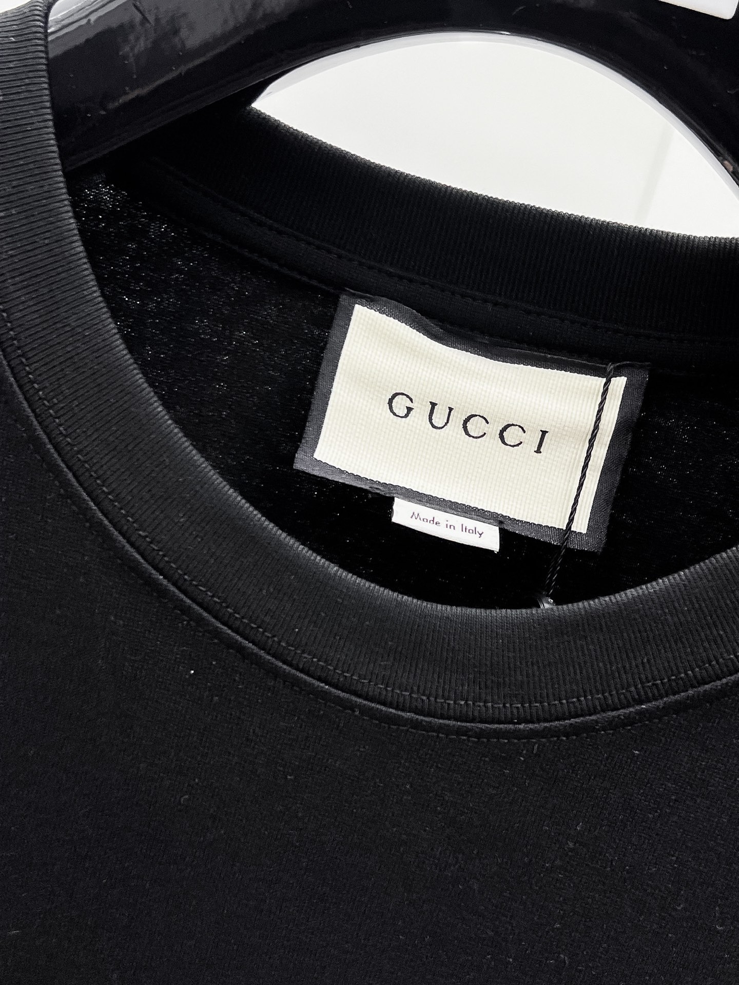 Gucci Basic Clothing Cotton Black S-m-l-xl