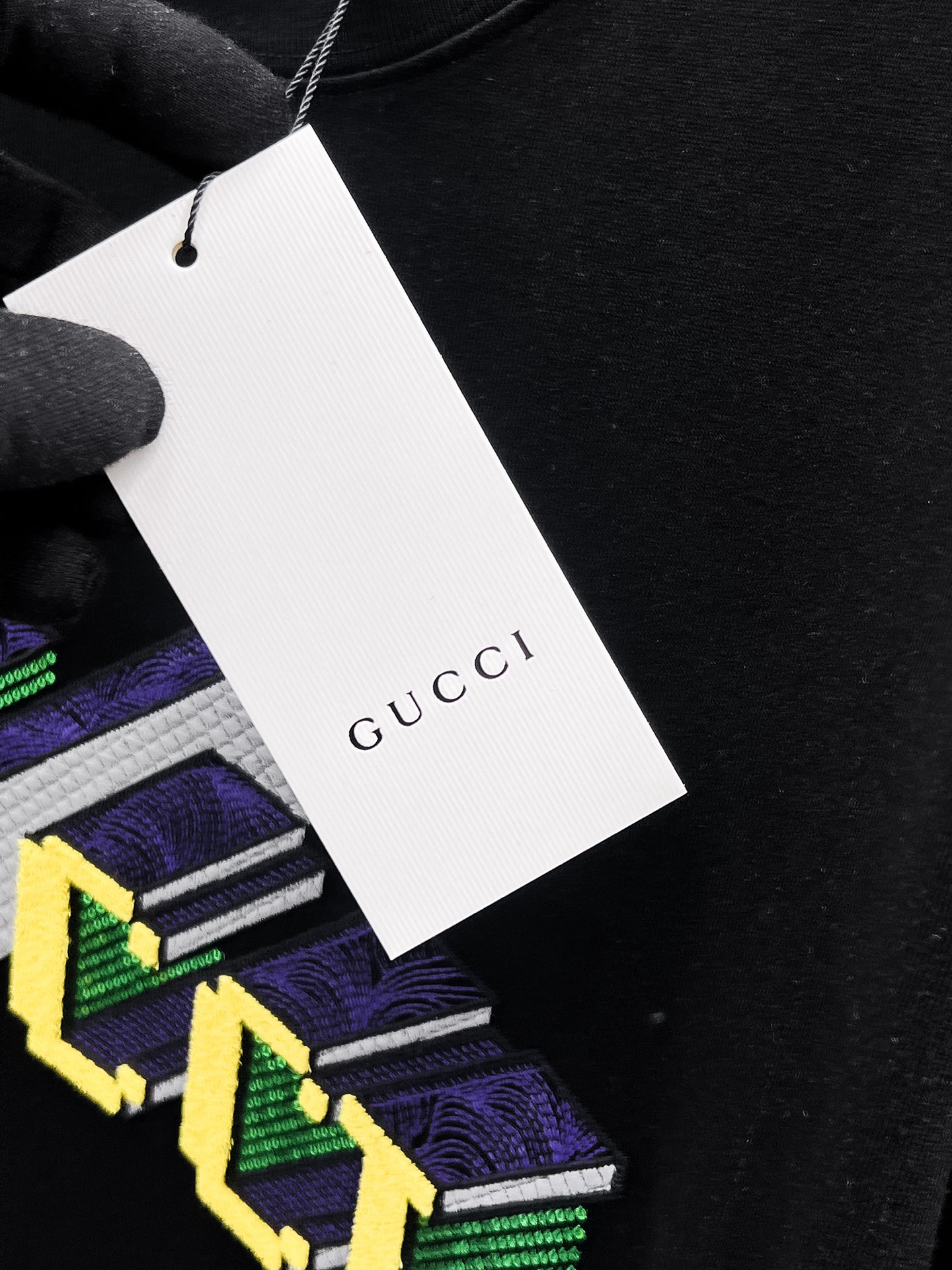 Gucci Basic Clothing Cotton Black S-m-l-xl