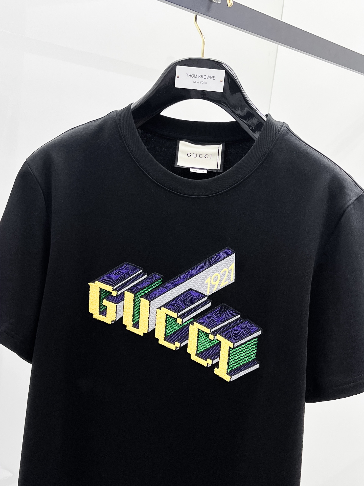 Gucci Basic Clothing Cotton Black S-m-l-xl