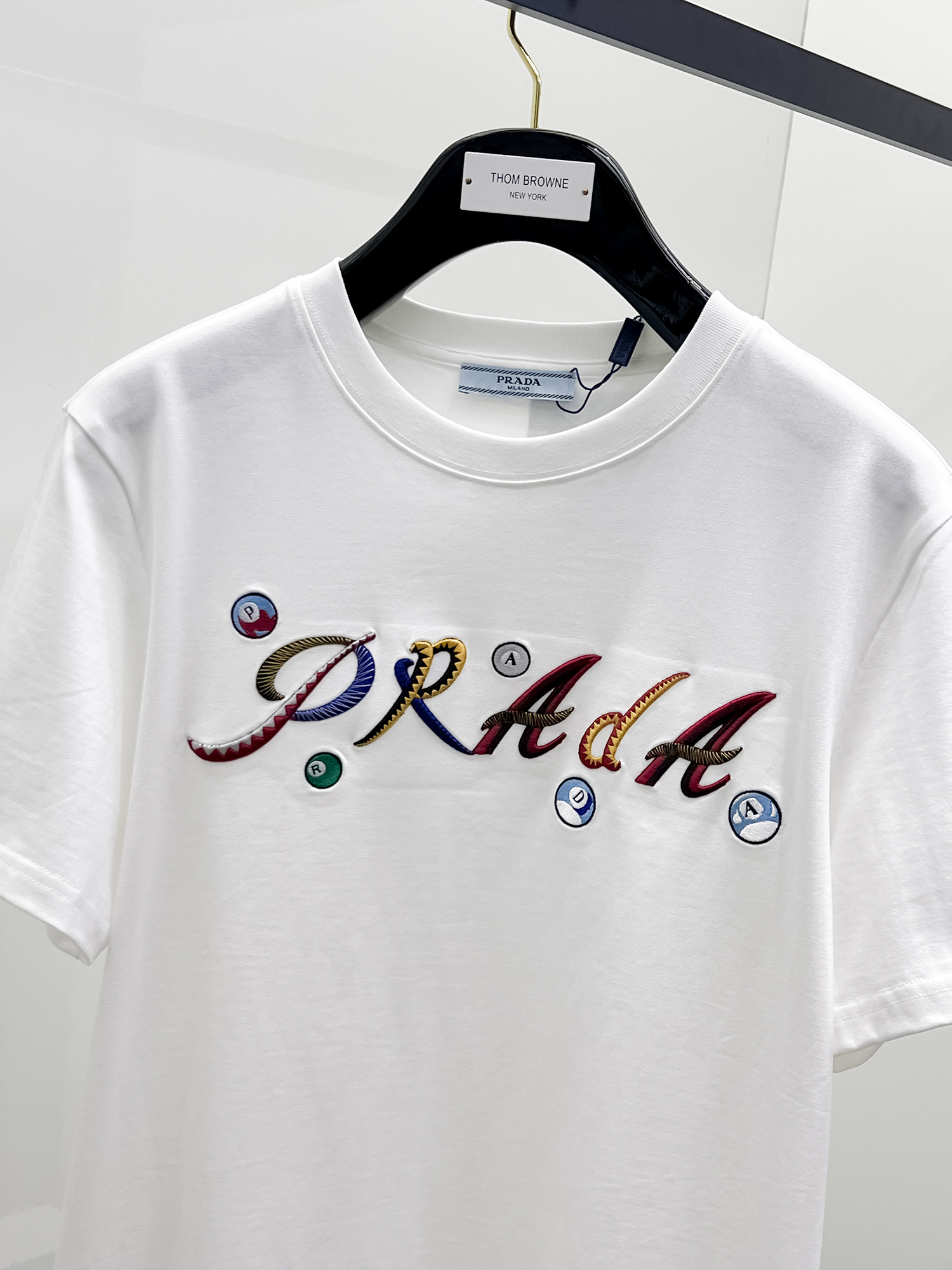 Prada Basic Clothing Cotton Black S-m-l-xl