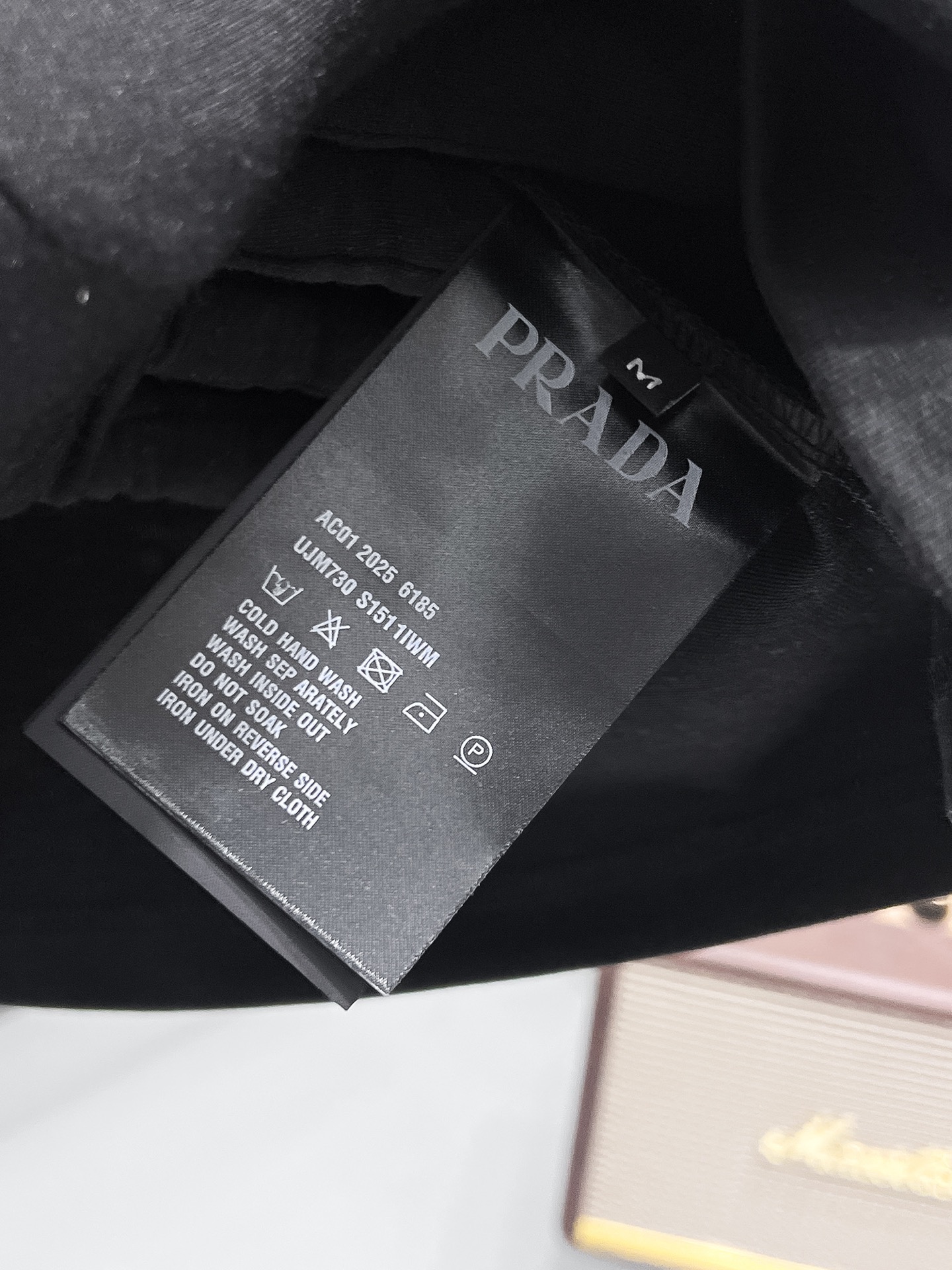 Prada Basic Clothing Cotton Black S-m-l-xl