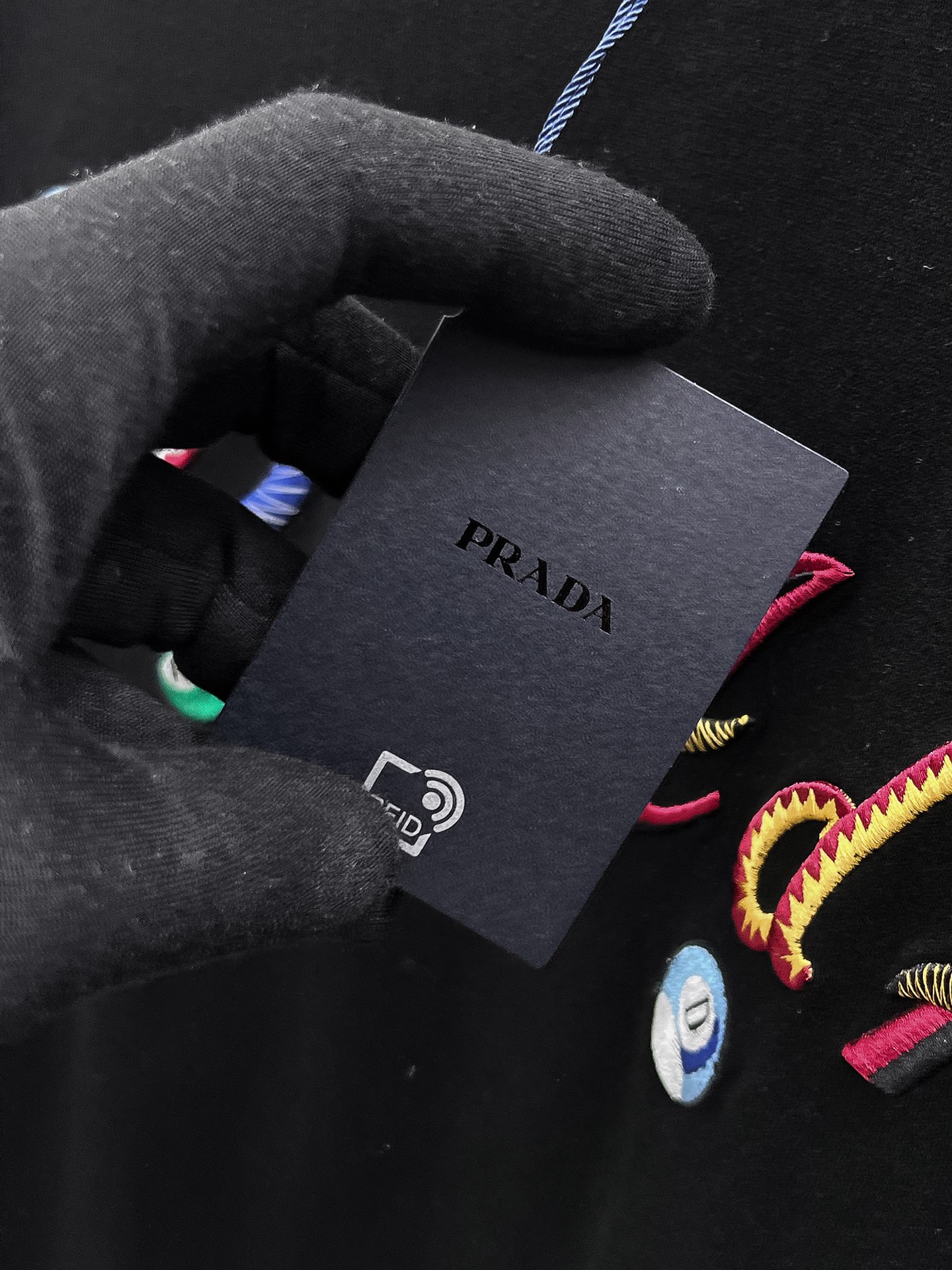 Prada Basic Clothing Cotton Black S-m-l-xl