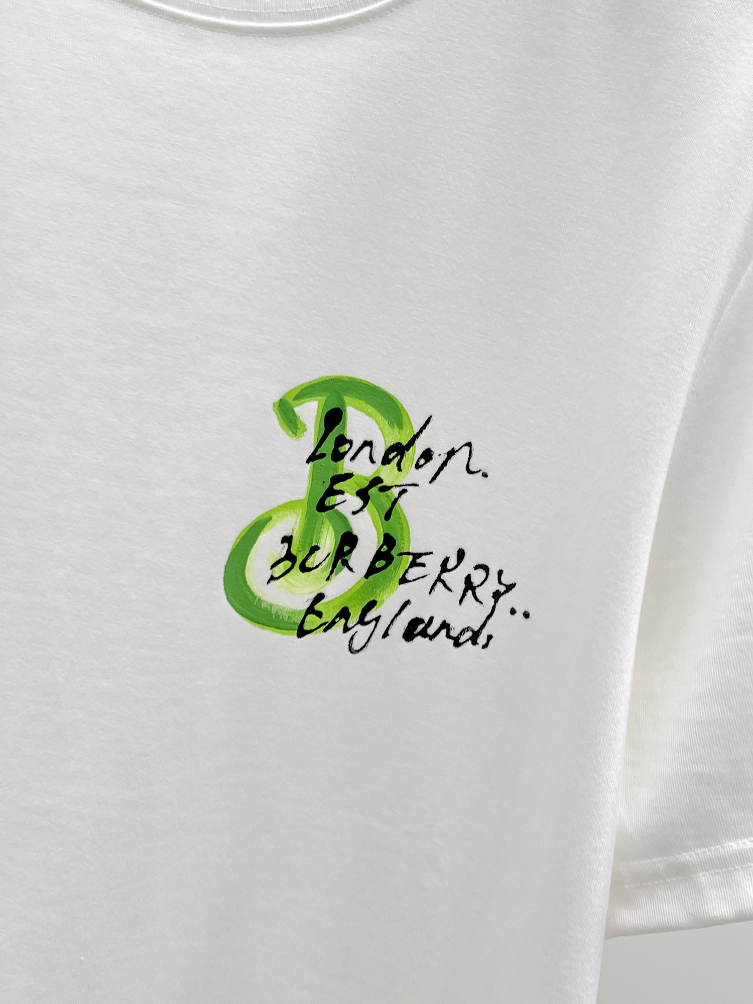 Burberry Basic Clothing Cotton Black S-m-l-xl