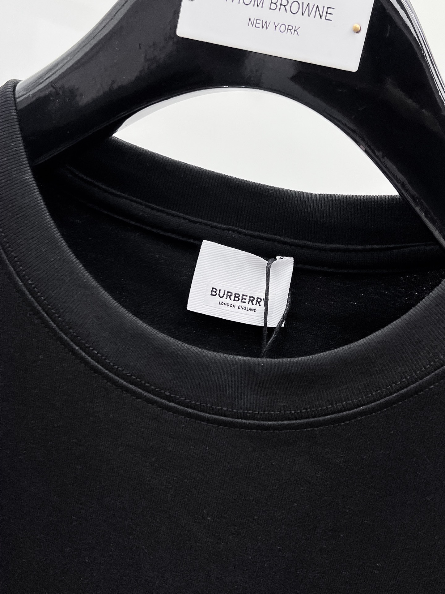 Burberry Basic Clothing Cotton Black S-m-l-xl