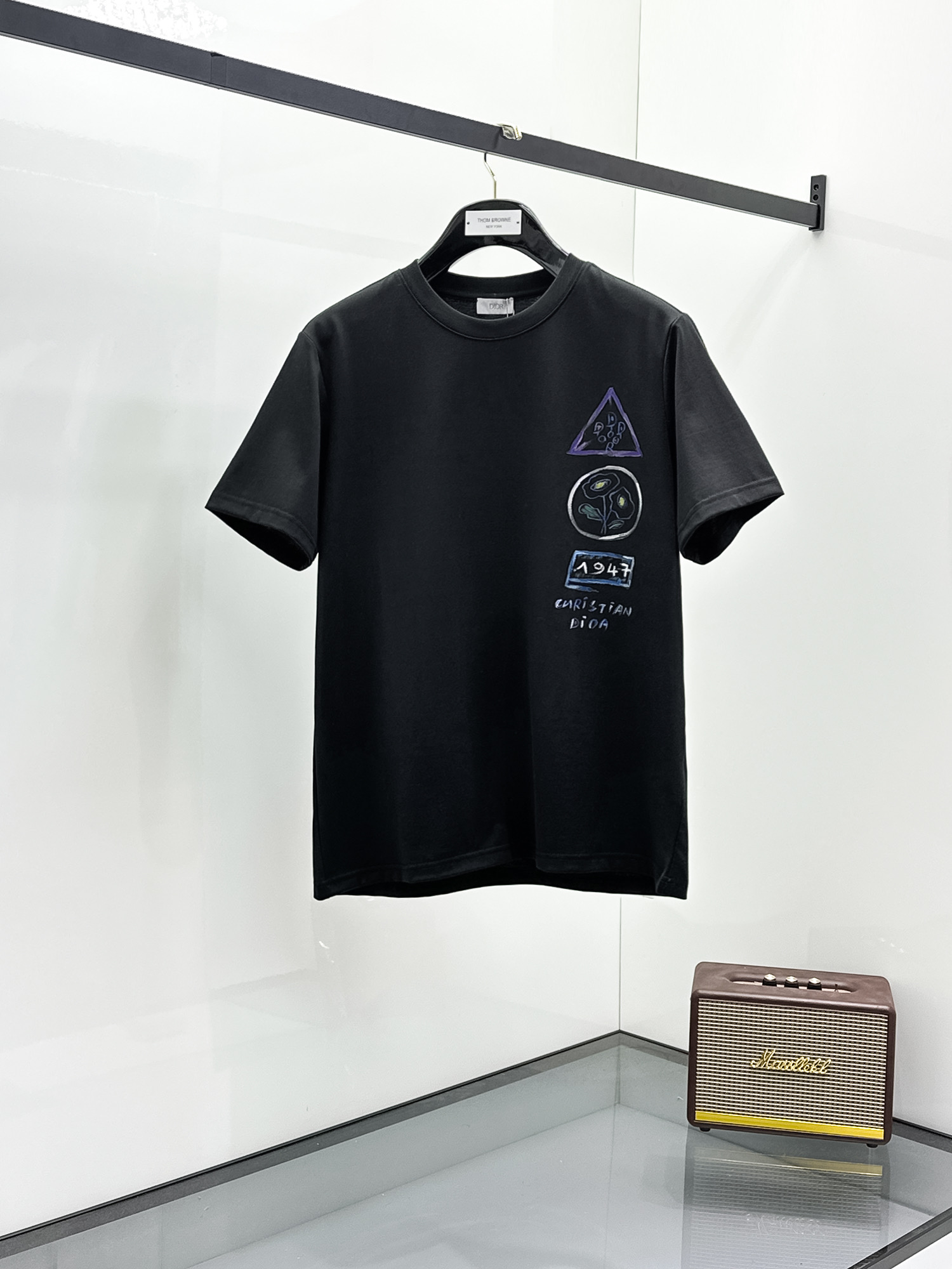 Dior Basic Clothing Cotton Black S-m-l-xl