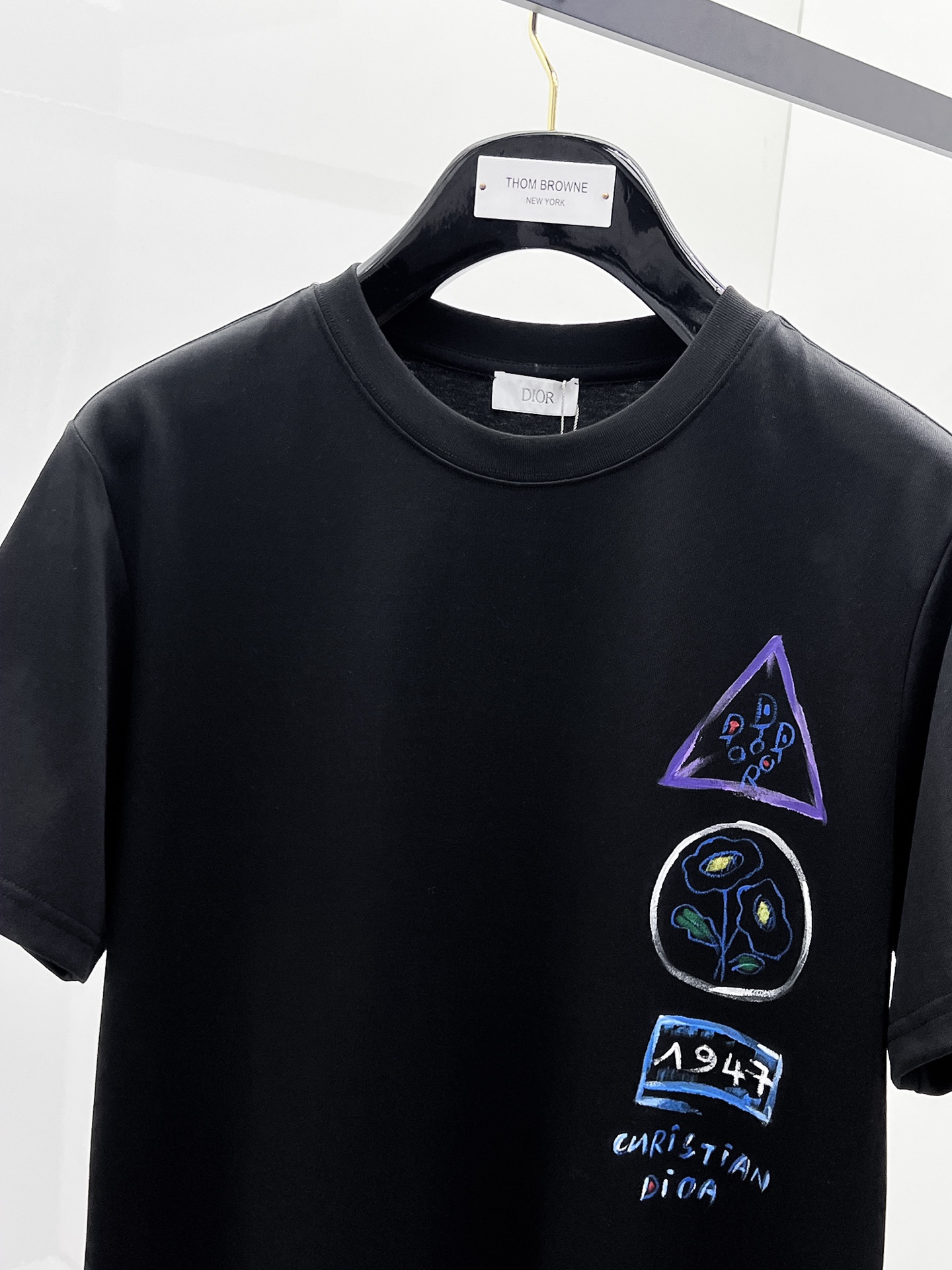 Dior Basic Clothing Cotton Black S-m-l-xl