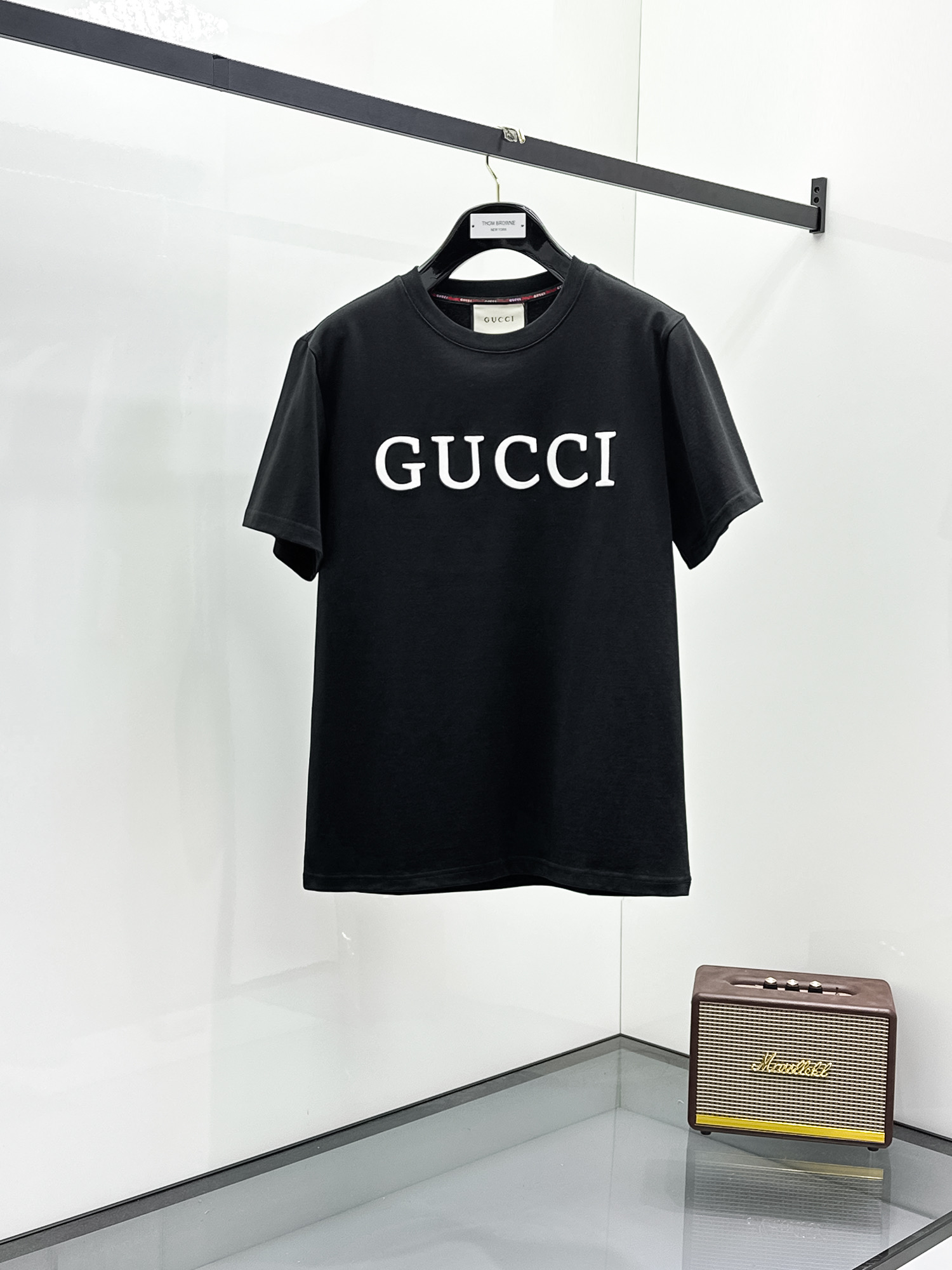 Gucci Basic Clothing Cotton Black S-m-l-xl