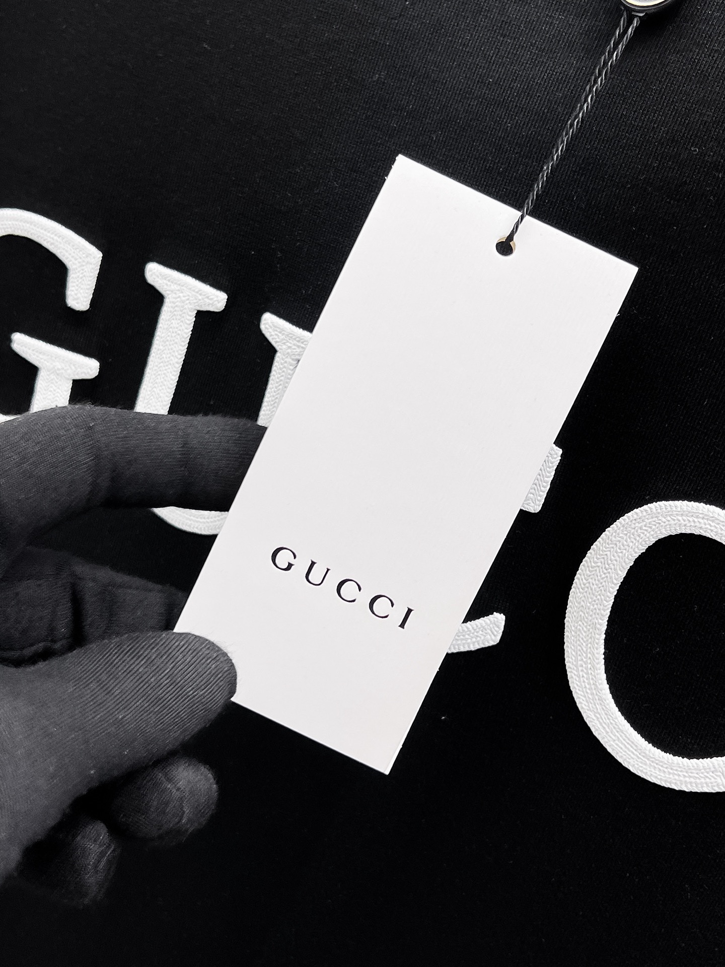 Gucci Basic Clothing Cotton Black S-m-l-xl