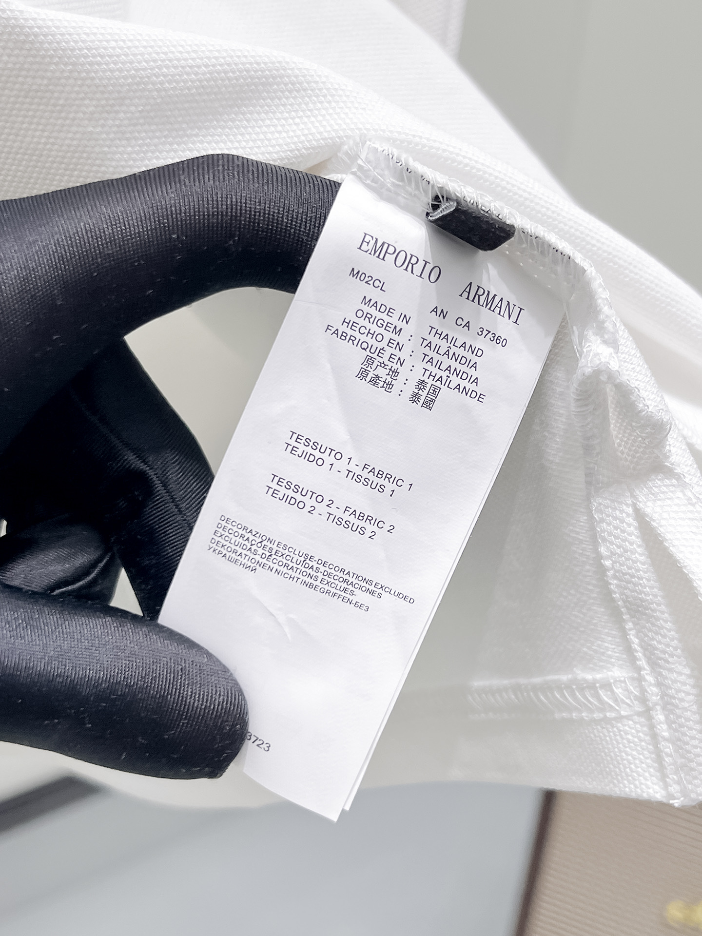 Armani Male Basic Clothing Cotton Black S-m-l-xl-xxl