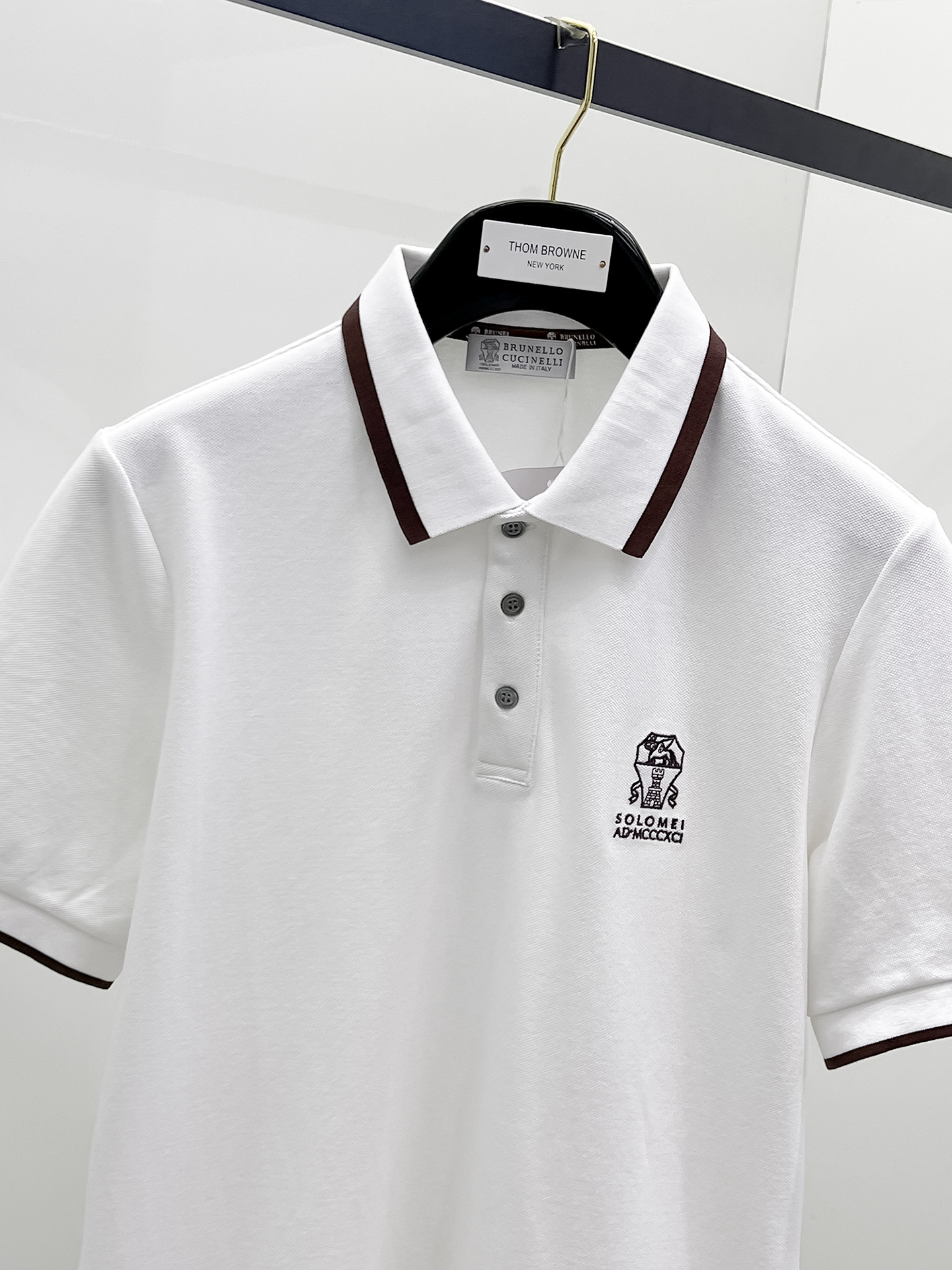 Brunello Cucinelli Male Basic Clothing Cotton Black S-m-l-xl-xxl