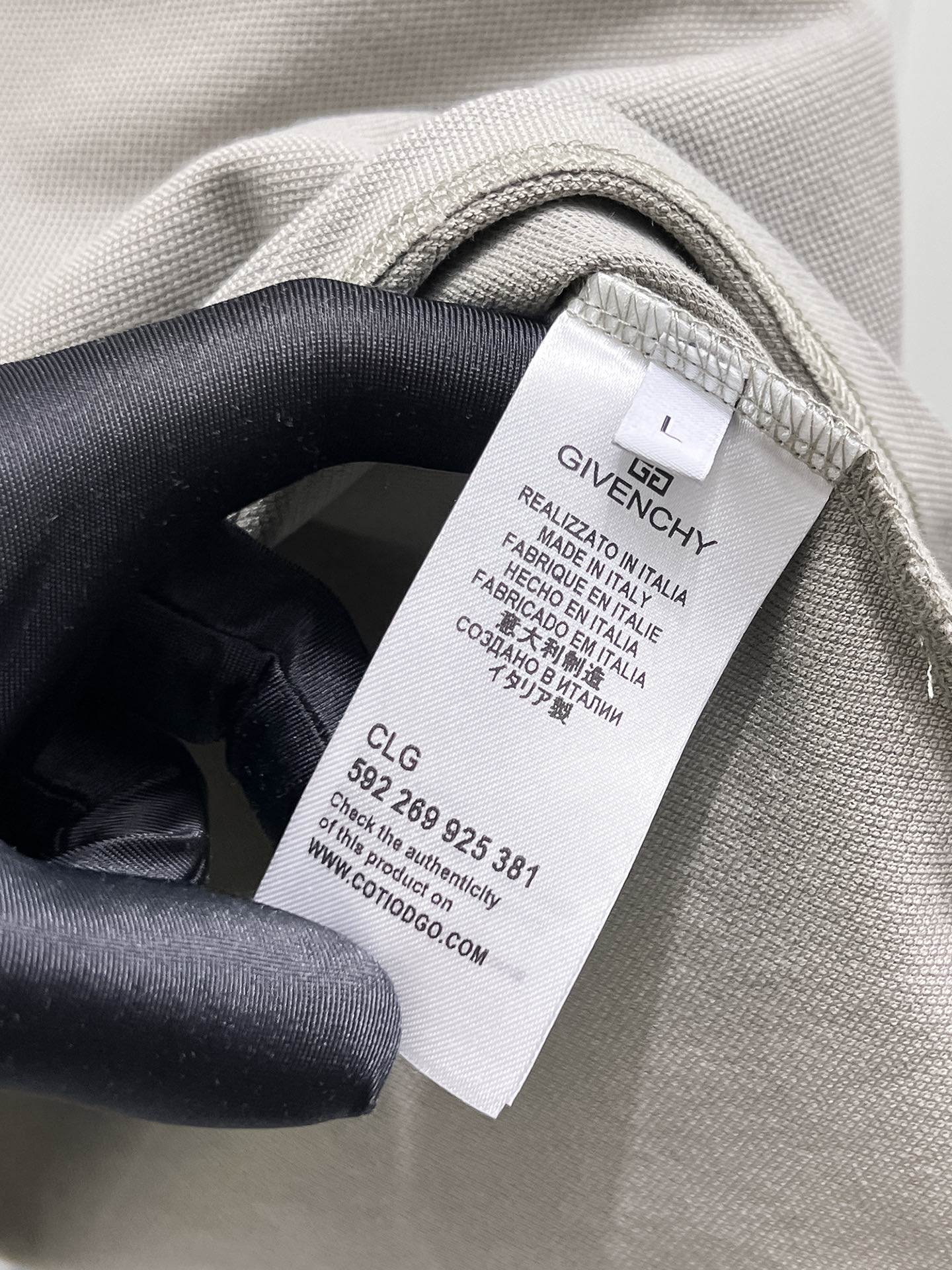 Givenchy Male Basic Clothing Cotton Black S-m-l-xl-xxl