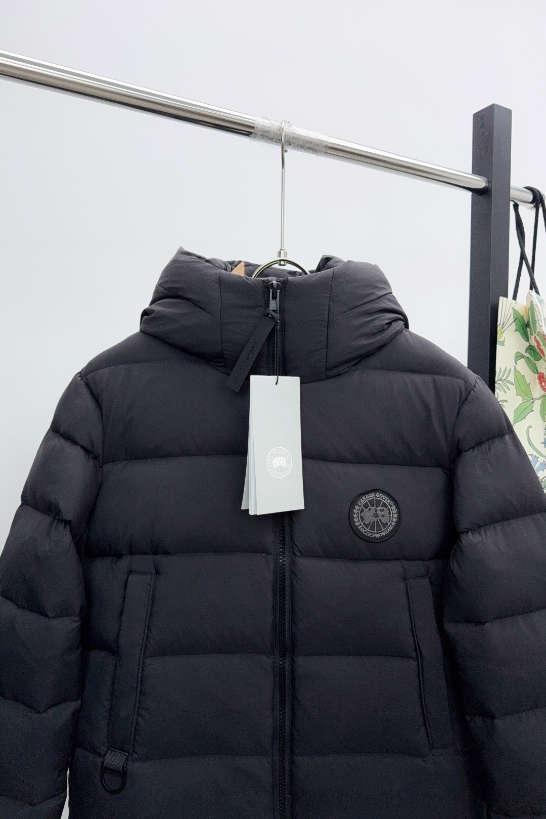 Canada Goose Female Down Jacket Goose Down Black Hooded S-m-l-xl-xxl