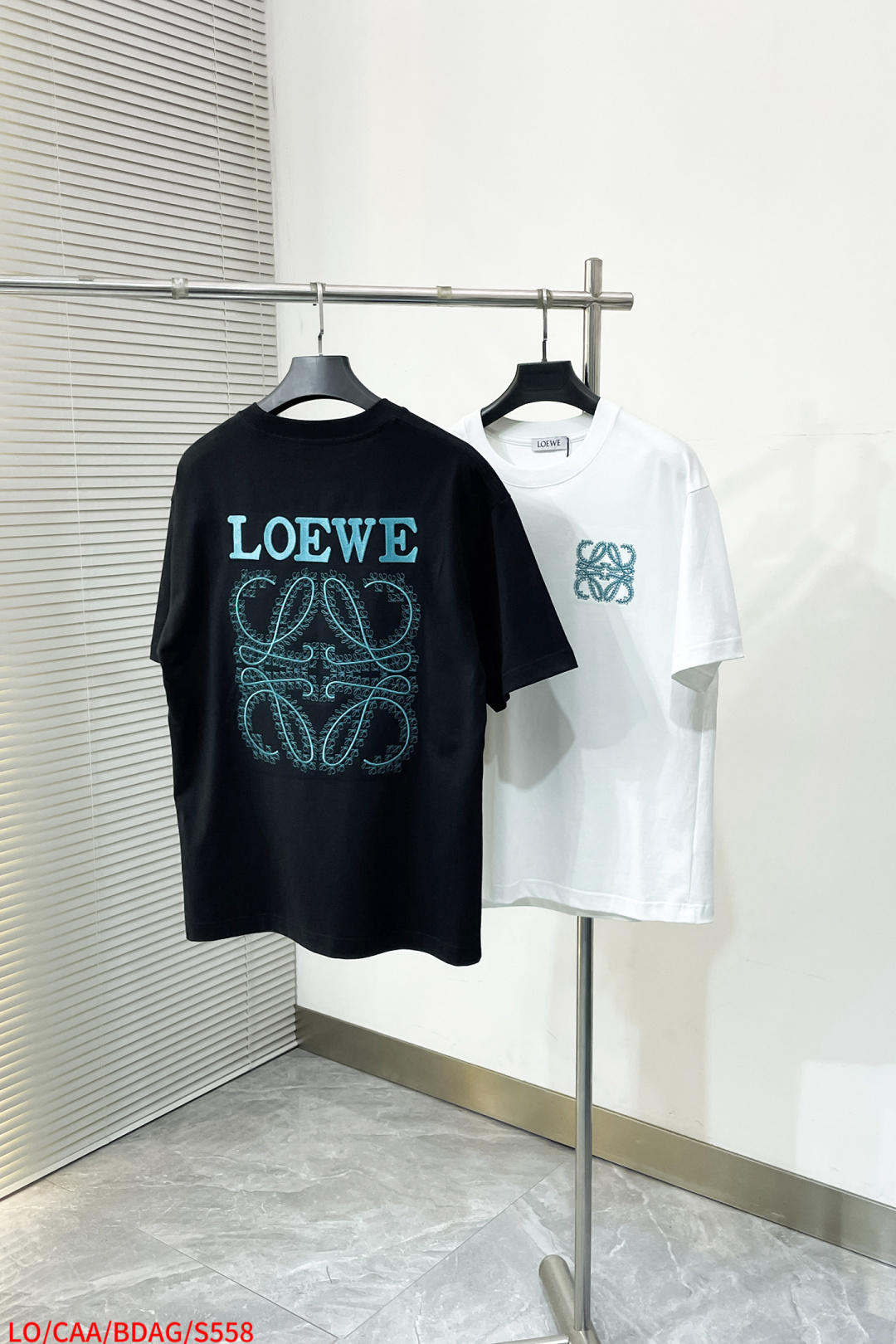 Loewe Couple Basic Clothing Black S-l-xl