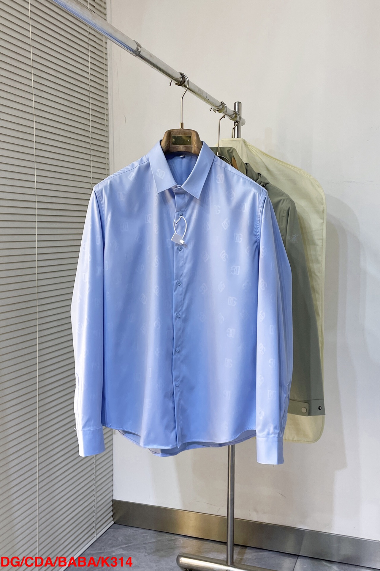 Dolcegabbana Male Shirt Wool M-xl