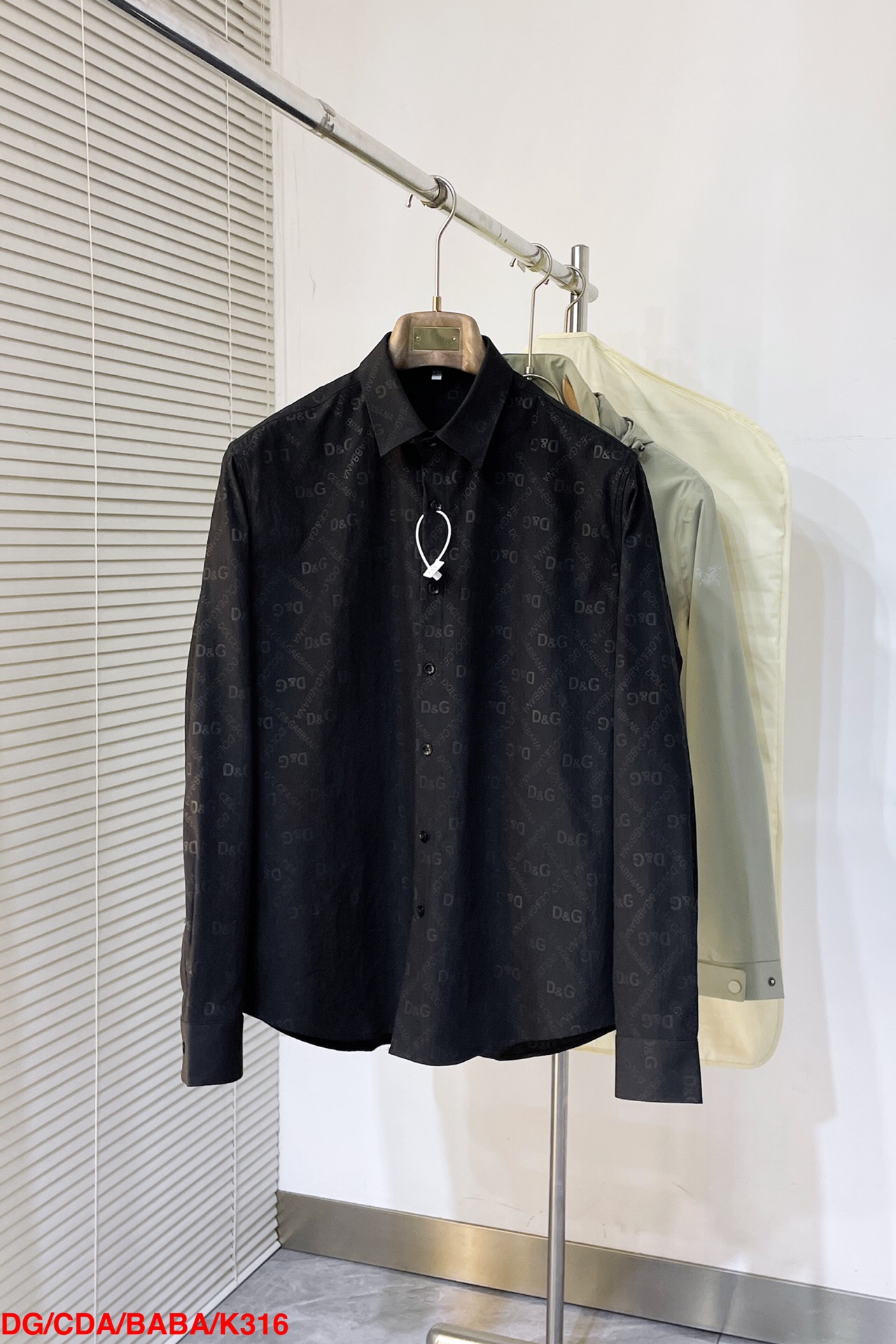 Dolcegabbana Male Shirt Wool M-xl