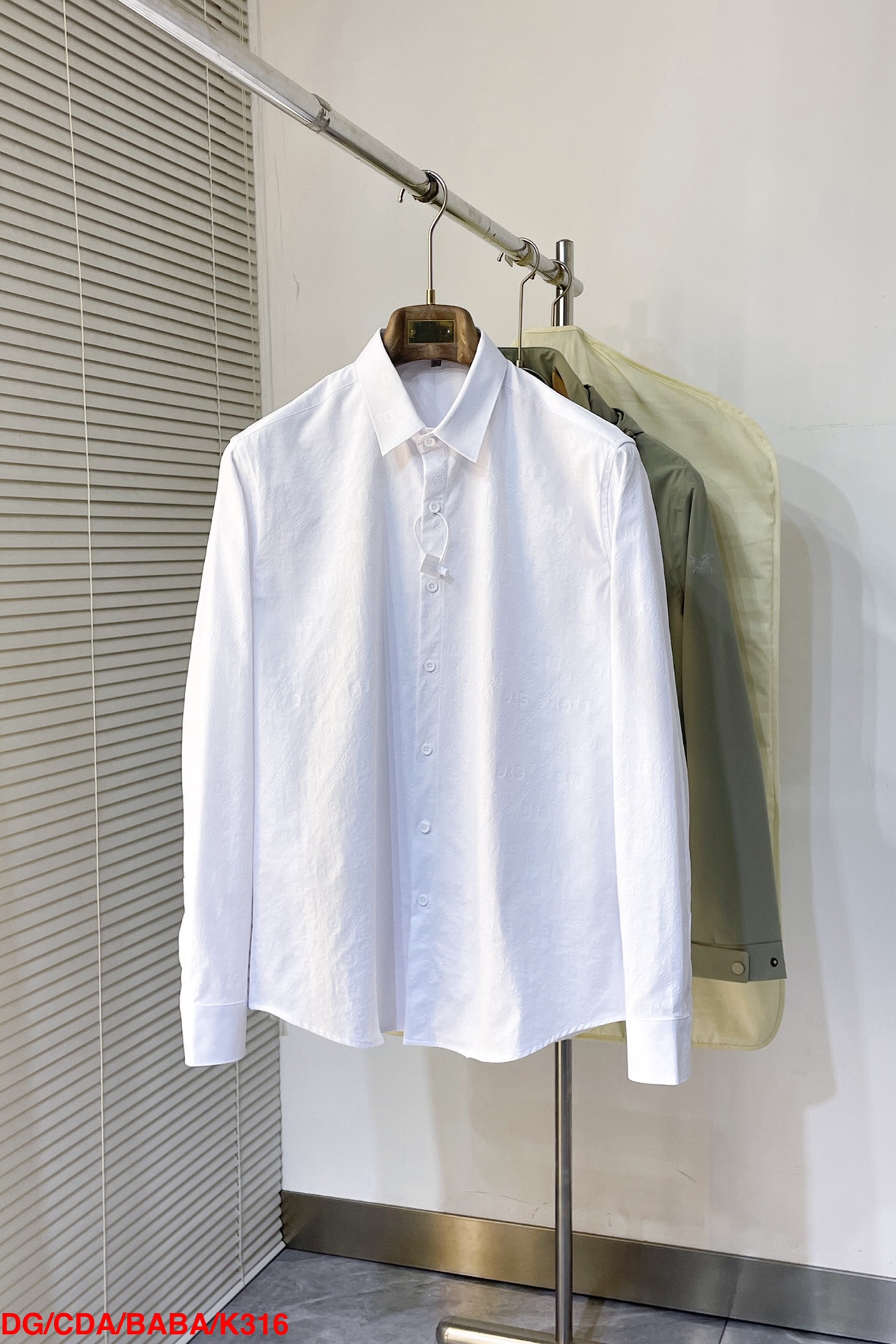 Dolcegabbana Male Shirt Wool M-xl