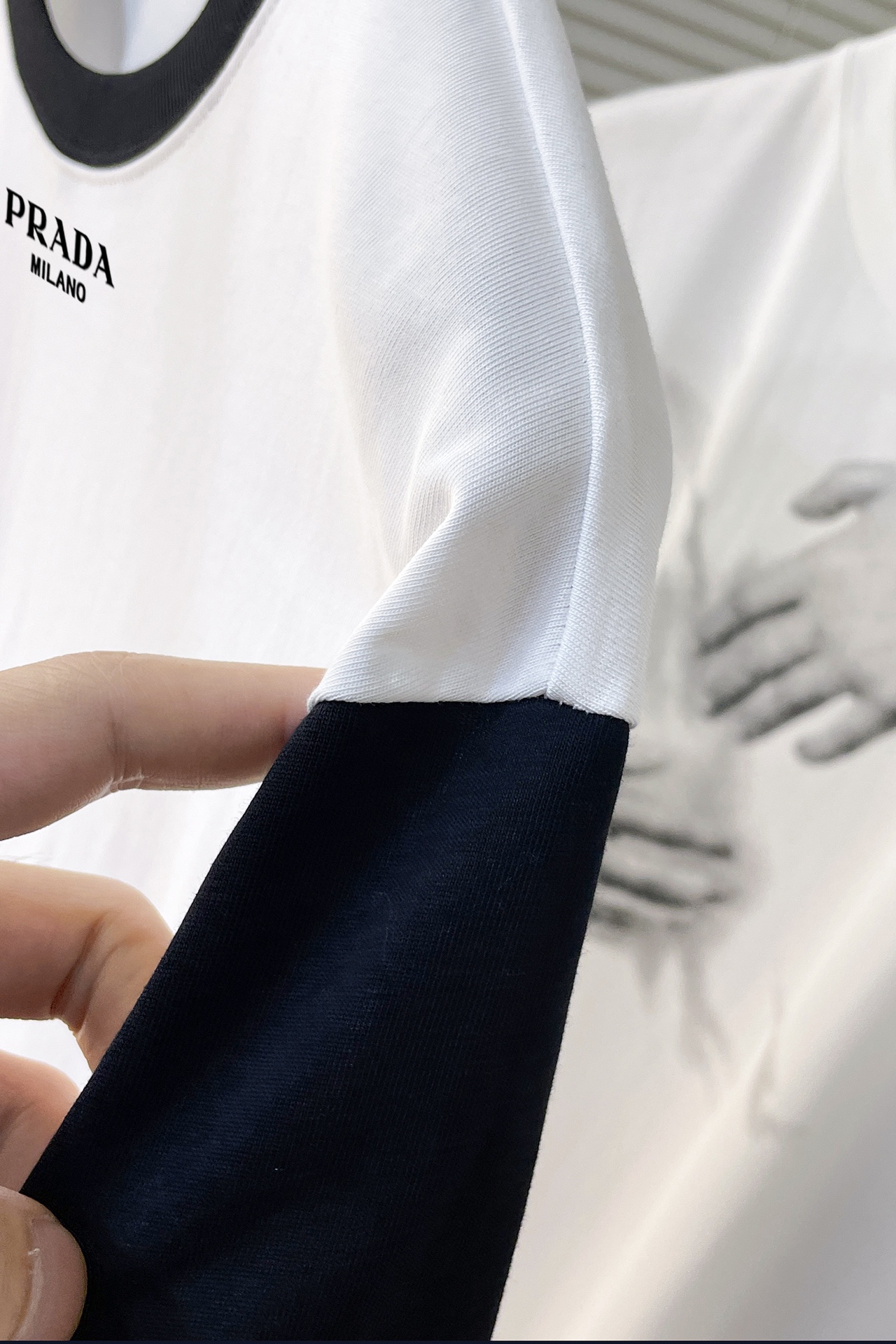 Prada Hoodie Cotton Printed M-l-xl