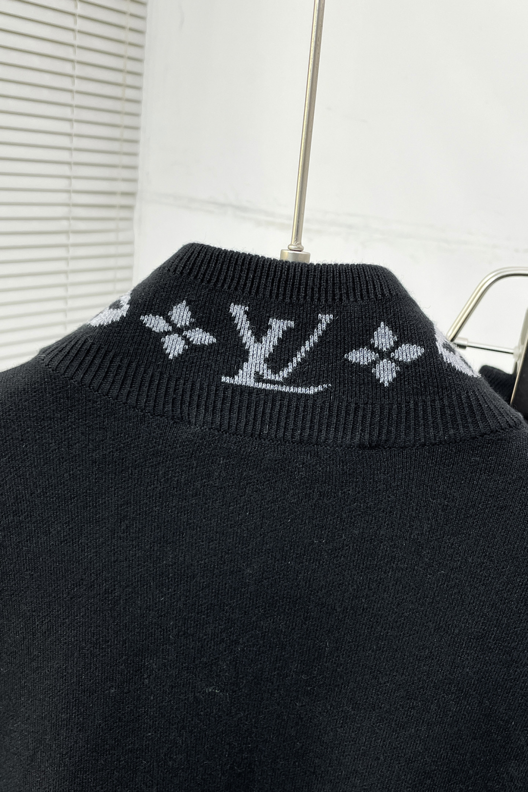 Louis Vuitton Sports Pants Knitted Black Loose Fit S-l-xxl