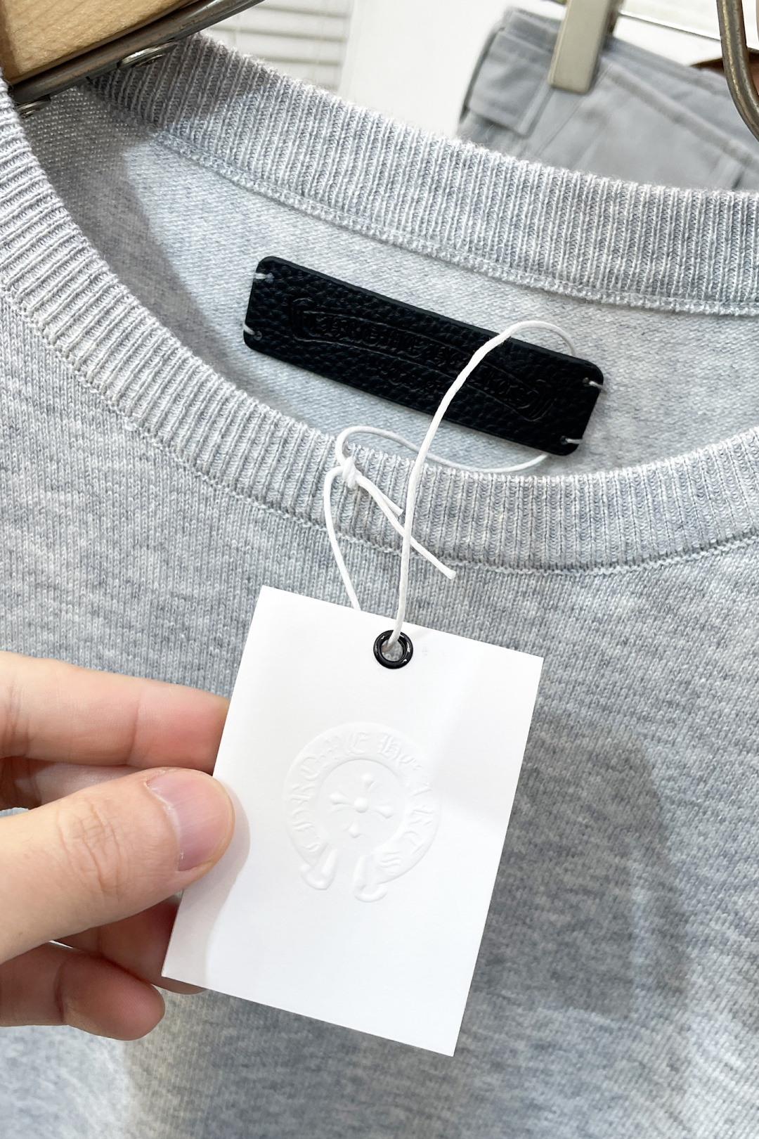 Couple Basic Clothing Wool Gray Loose Fit S-m-l-xl