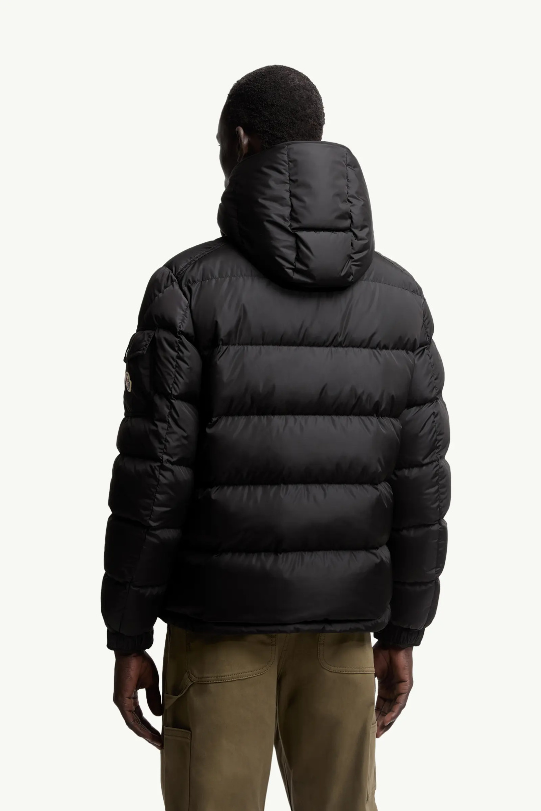Moncler Couple Down Jacket Wool Hooded M