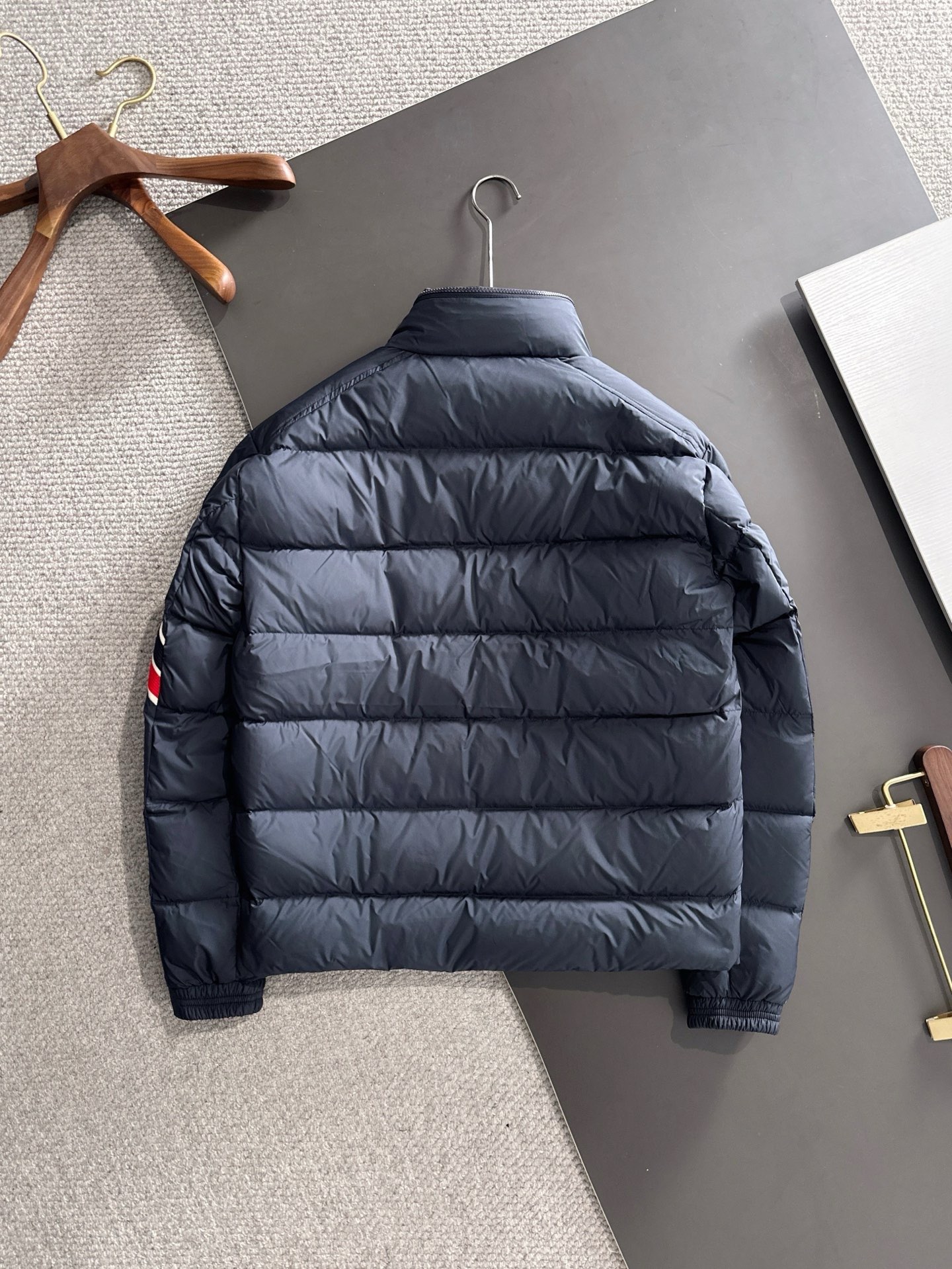 Moncler Couple Down Jacket White Duck Down Black Couple Style S-m-l