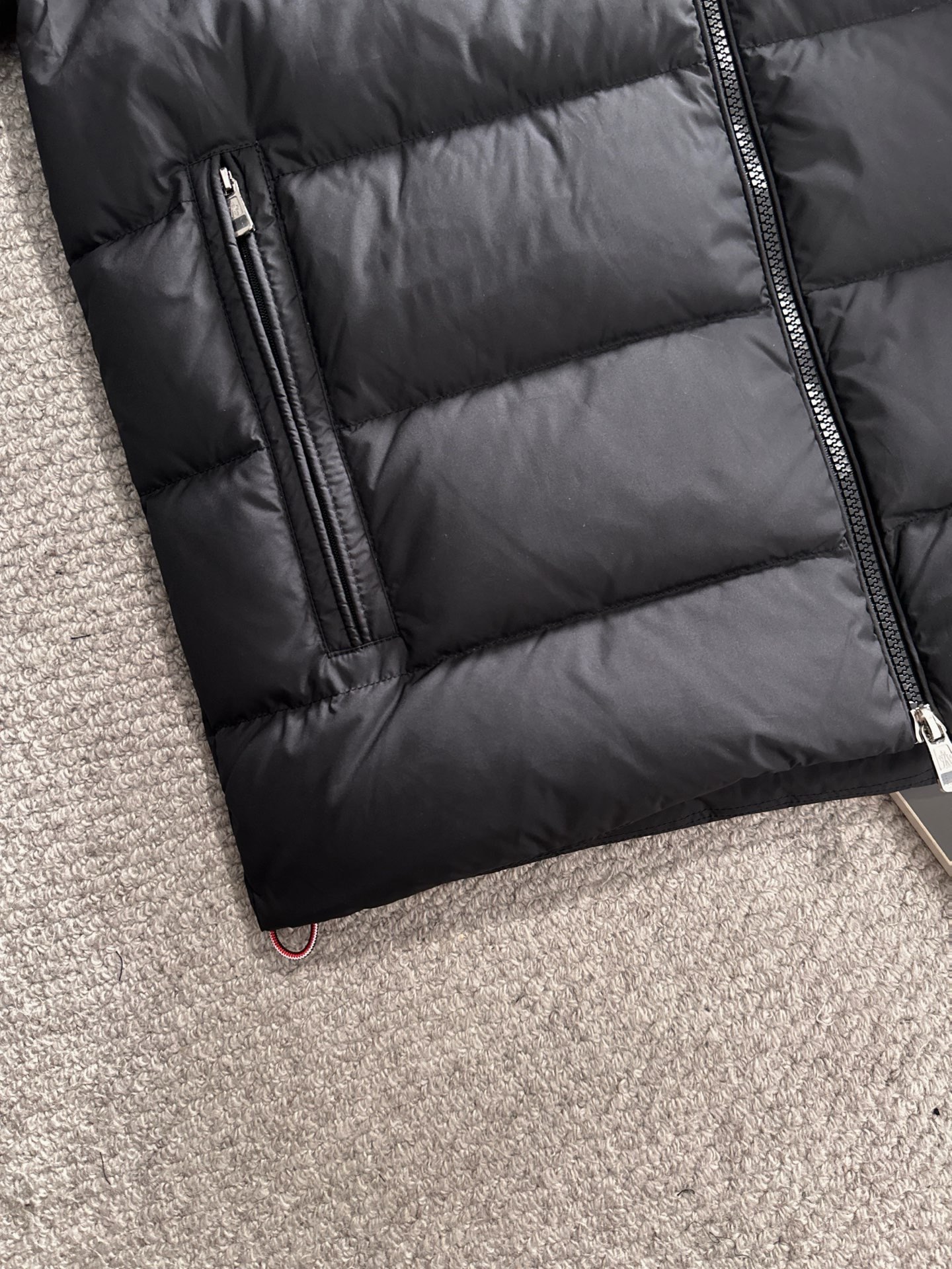 Moncler Couple Down Jacket White Duck Down Black Couple Style S-m-l