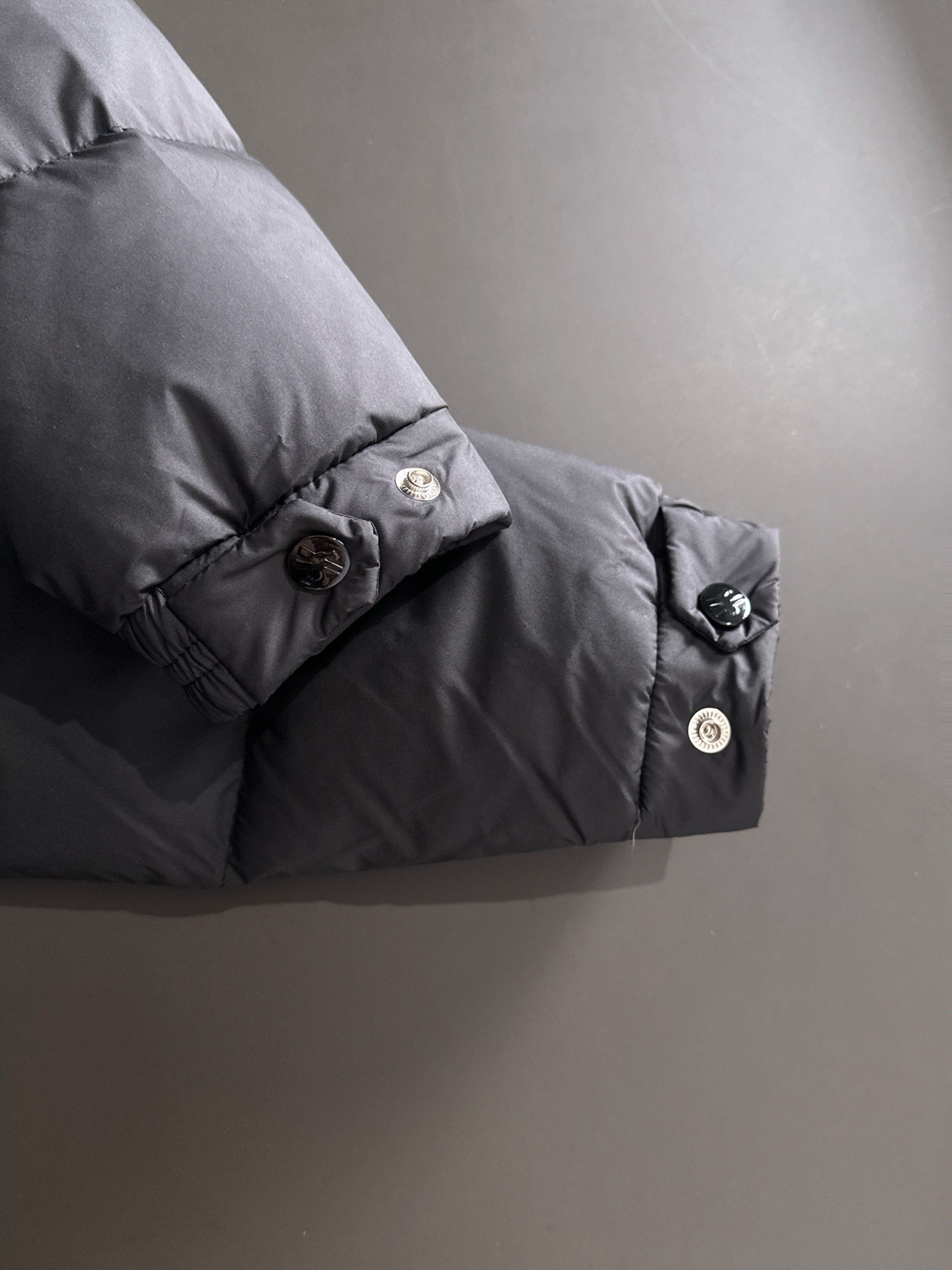 Moncler Couple Down Jacket White Duck Down Black Couple Style S-m-l