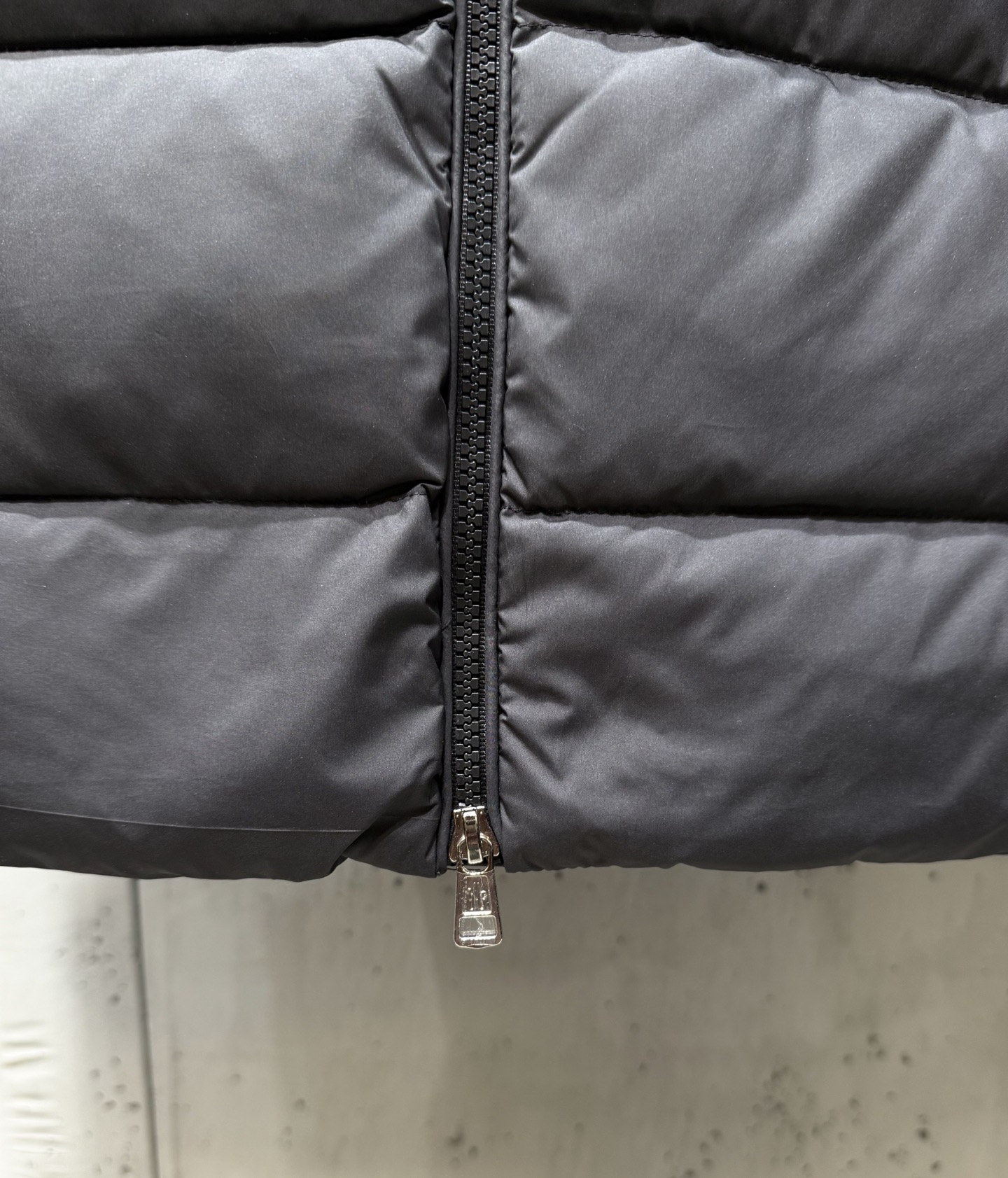 Moncler Male Basic Clothing White Duck Down Black Striped S-m-l