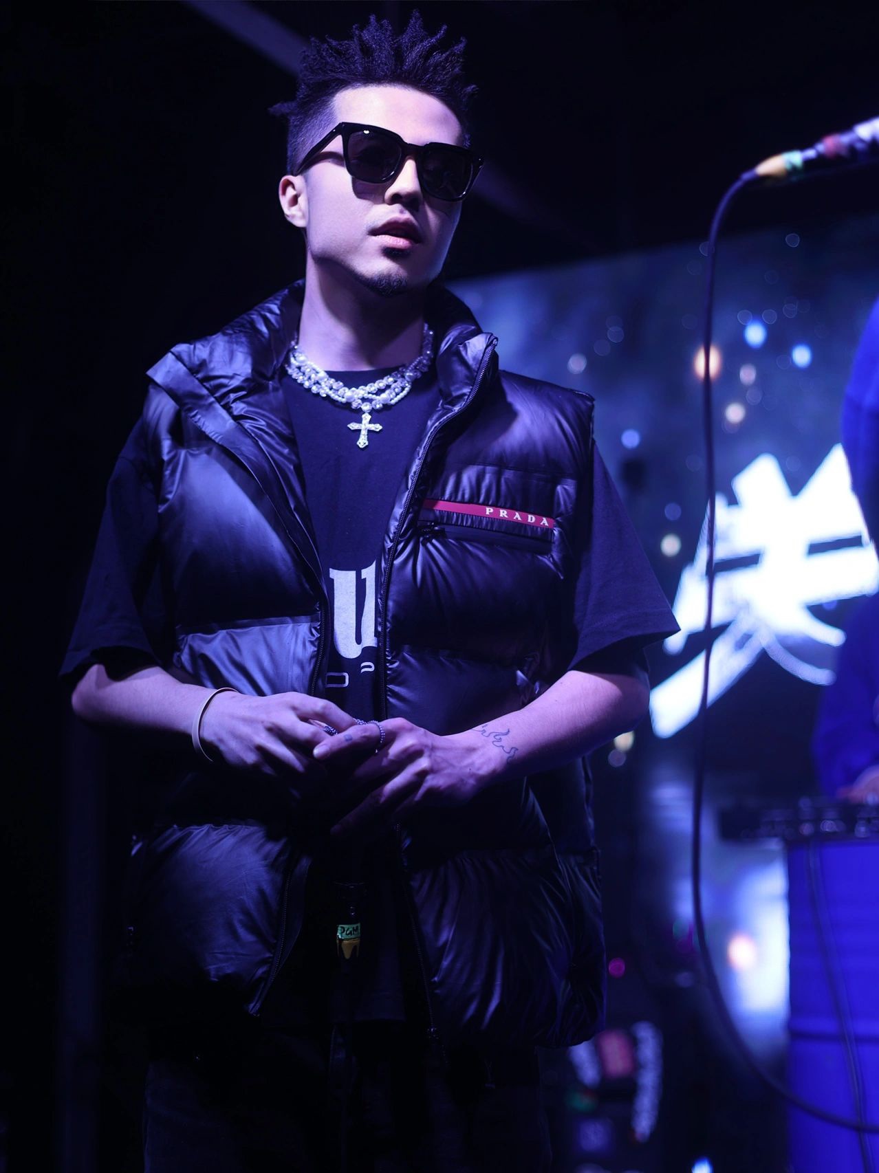 Prada Down Vest Goose Down Red S-xl