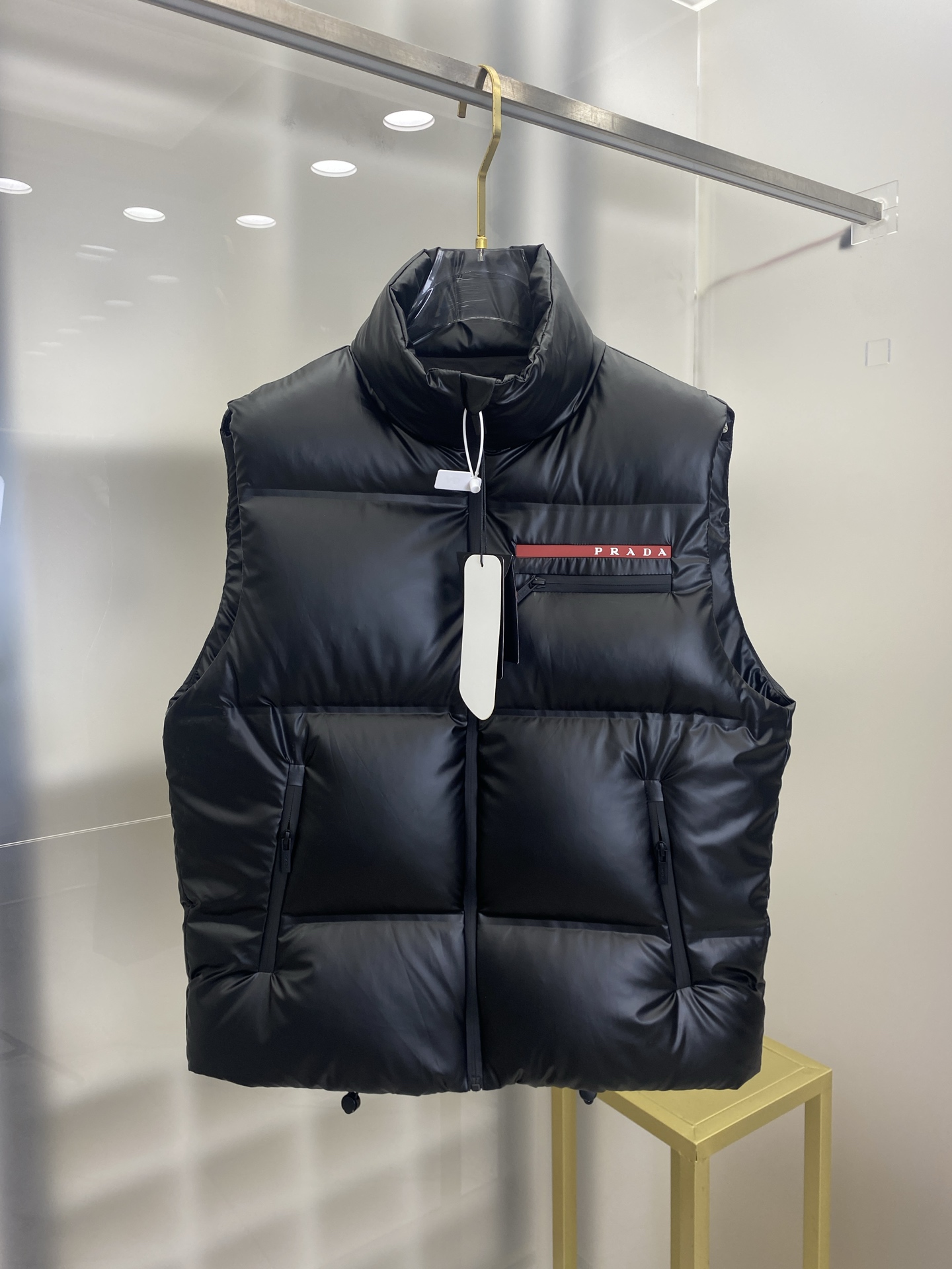 Prada Down Vest Goose Down S-l-xl