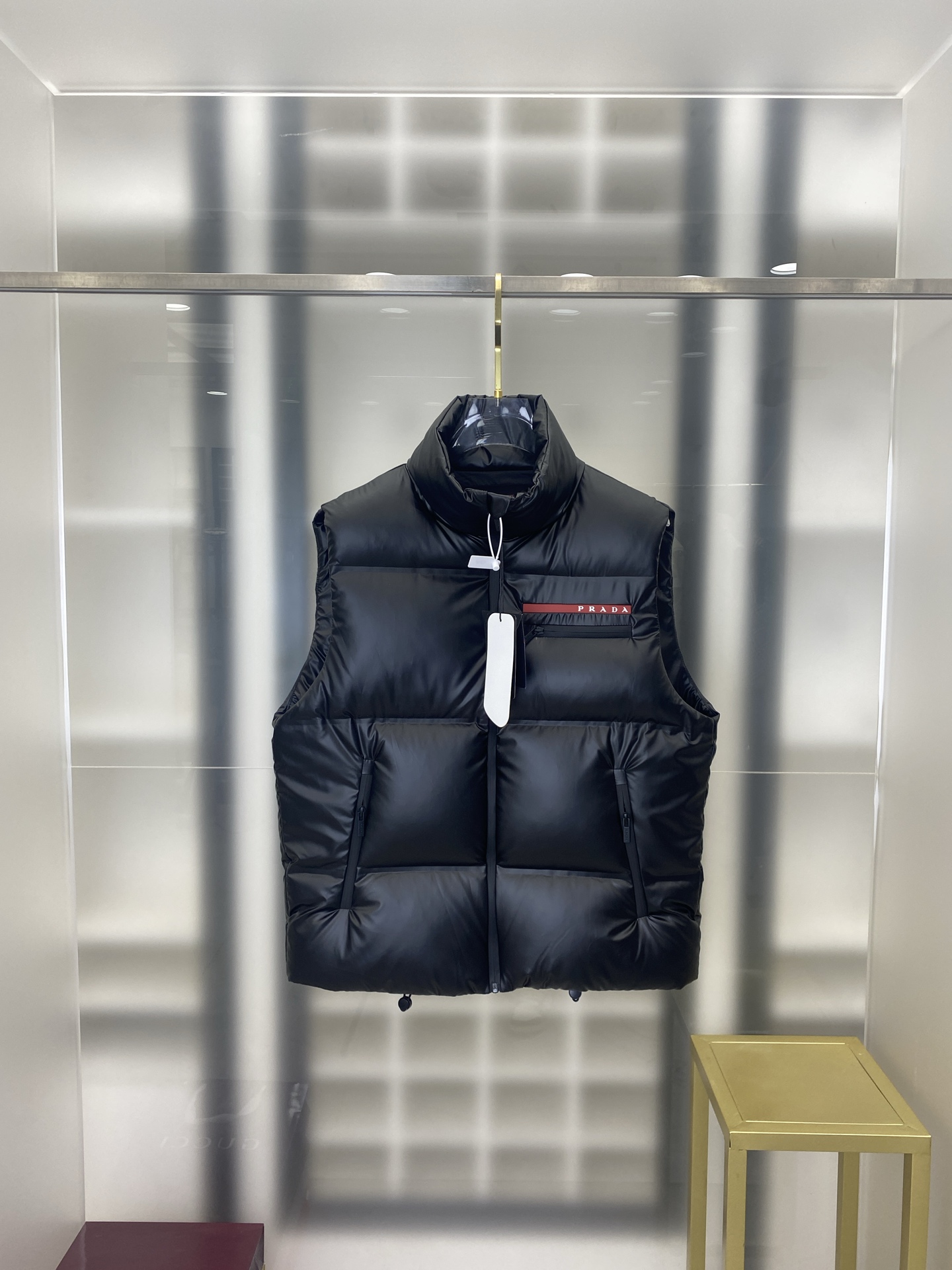 Prada Down Vest Goose Down S-l-xl