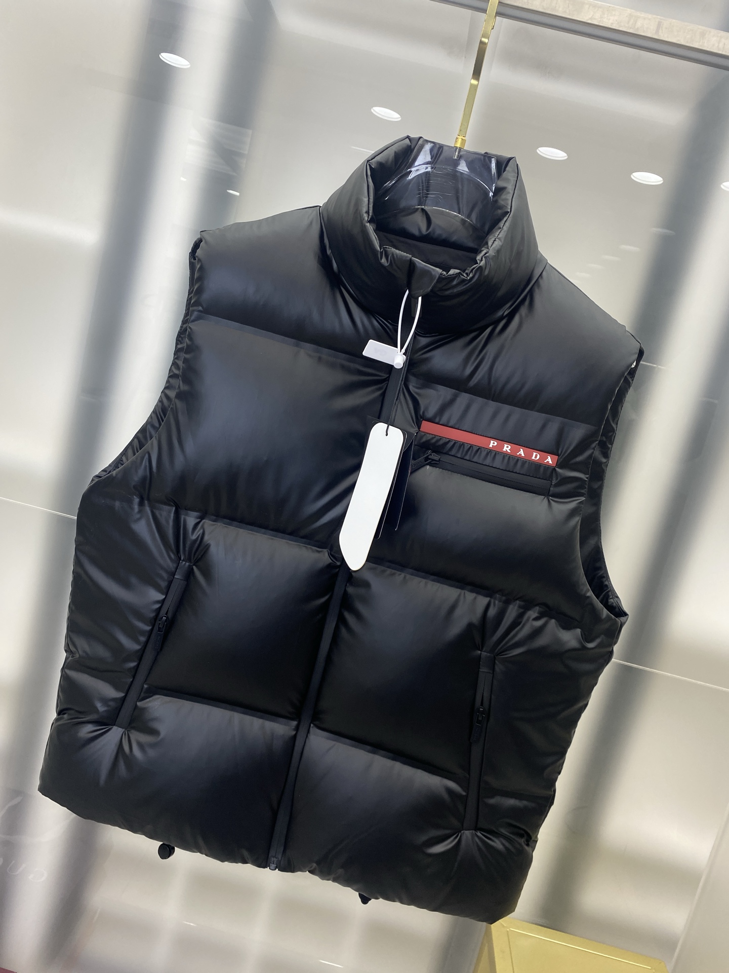 Prada Down Vest Goose Down S-l-xl