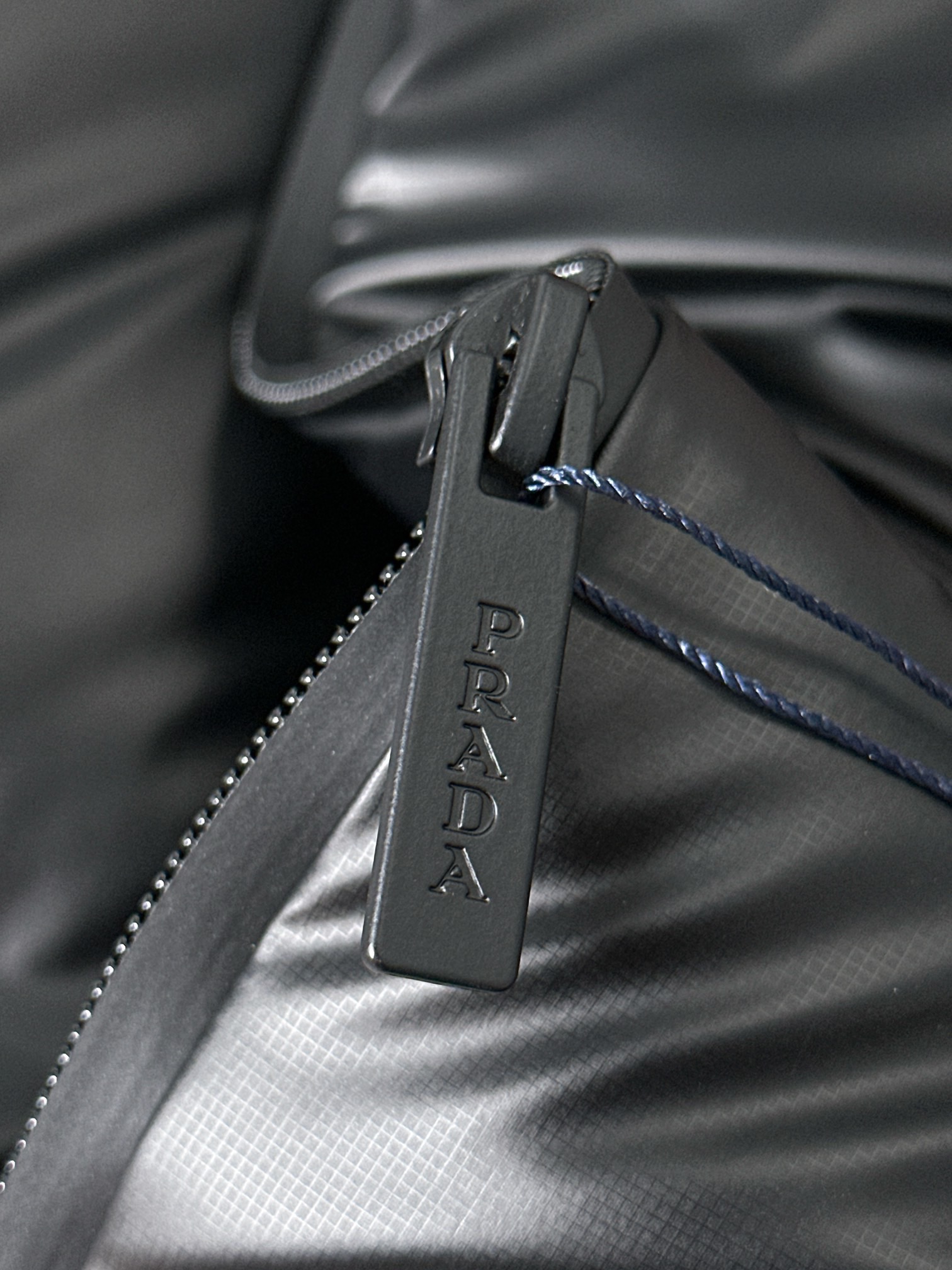 Prada Down Vest Cotton Black S-l-xl