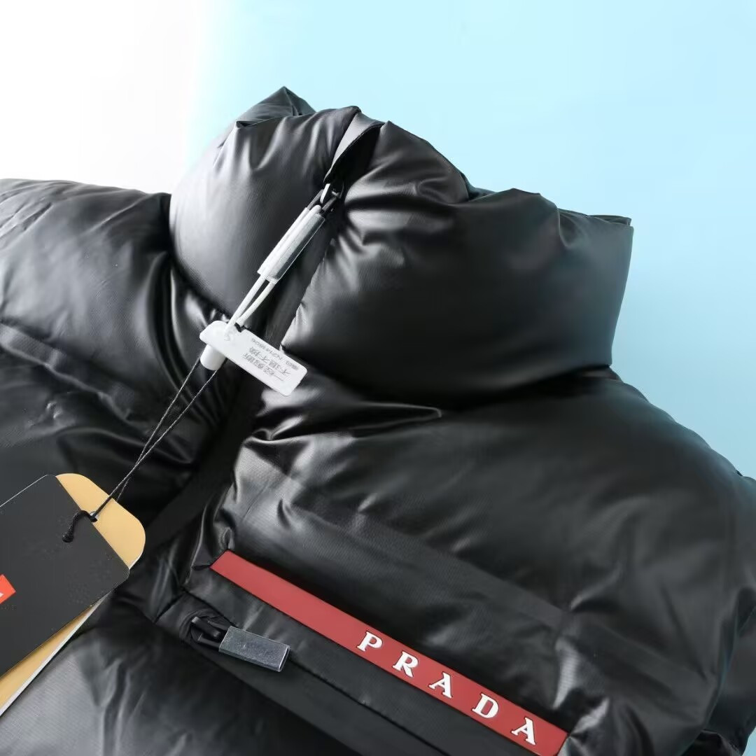 Prada Couple Vest Goose Down Hooded S-m-l-xl-xxl