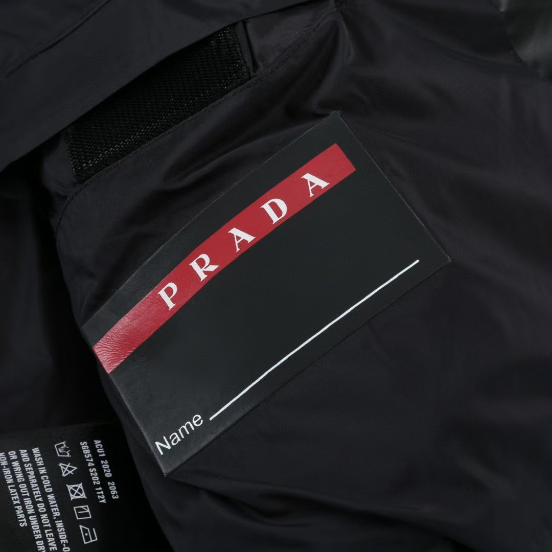 Prada Couple Vest Goose Down Hooded S-m-l-xl-xxl