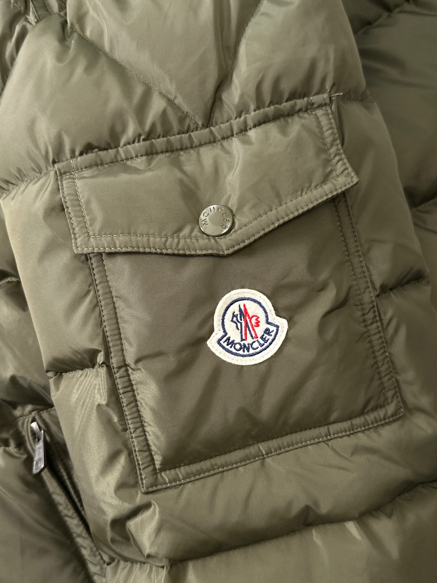 Moncler Couple Down Jacket White Duck Down Black Couple Style S-m-l